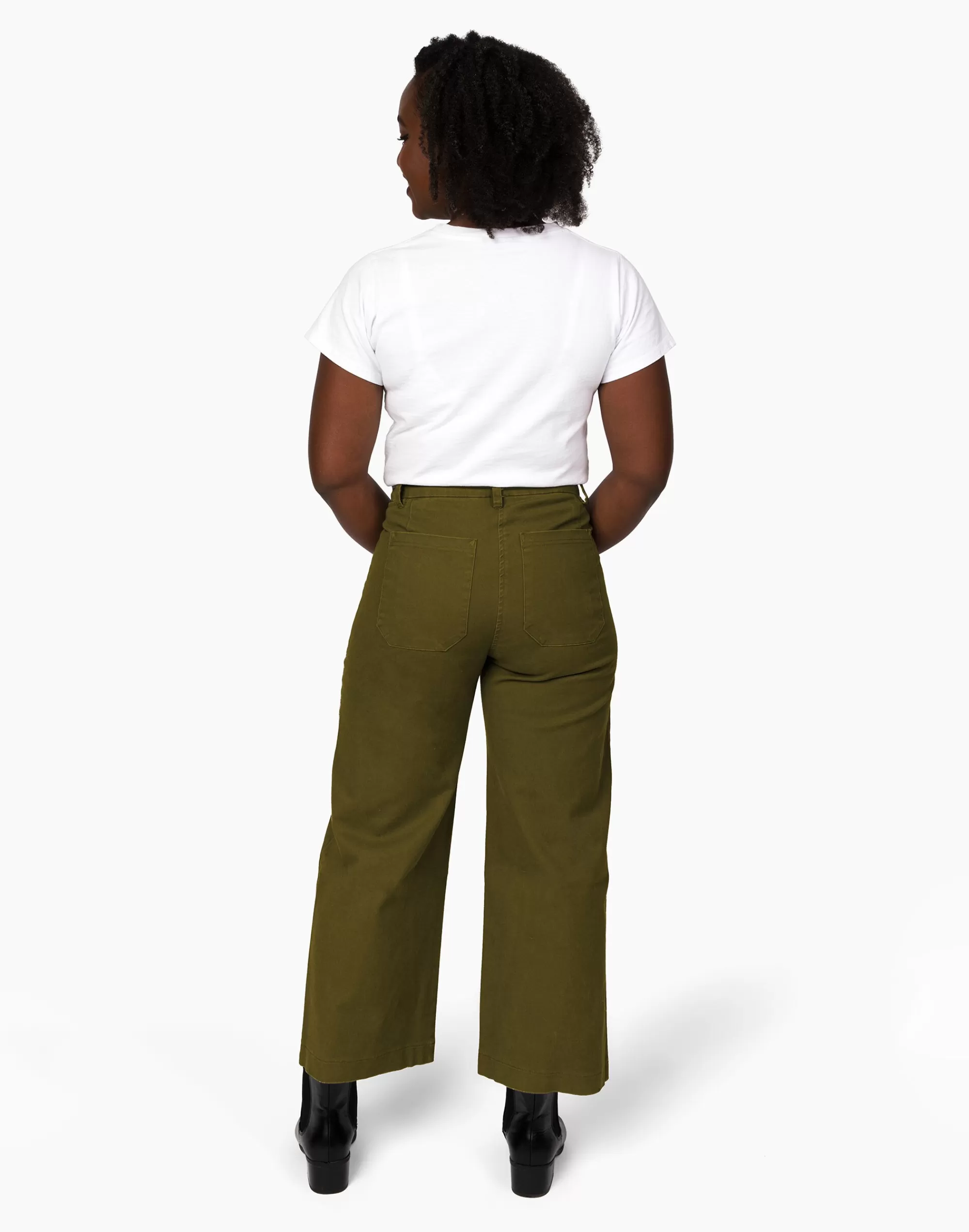 Madewell Pants>Loup Simone Jeans Moss