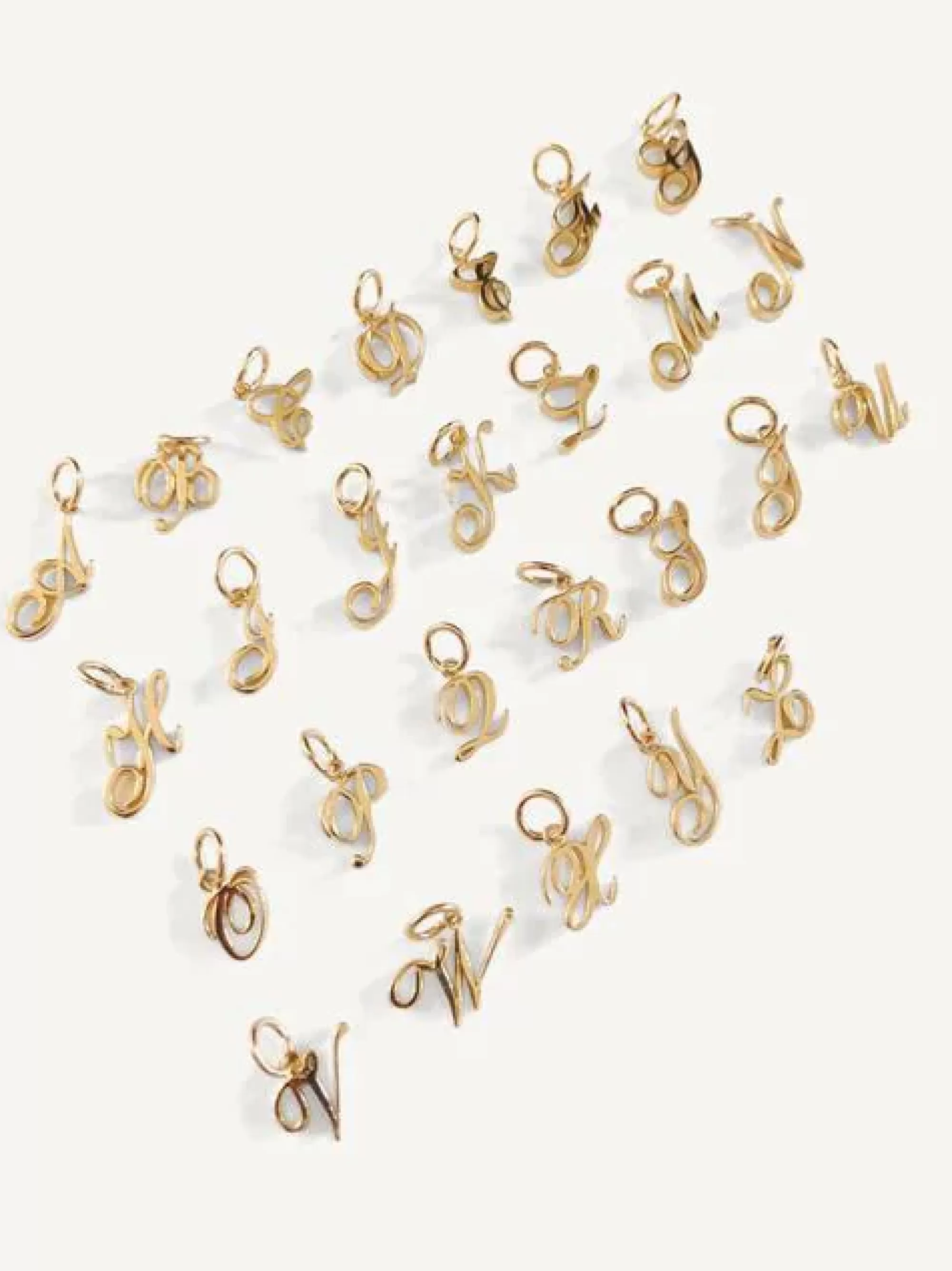 Madewell 14K Gold-Plated>Love Letter Charm Pendant Letter A