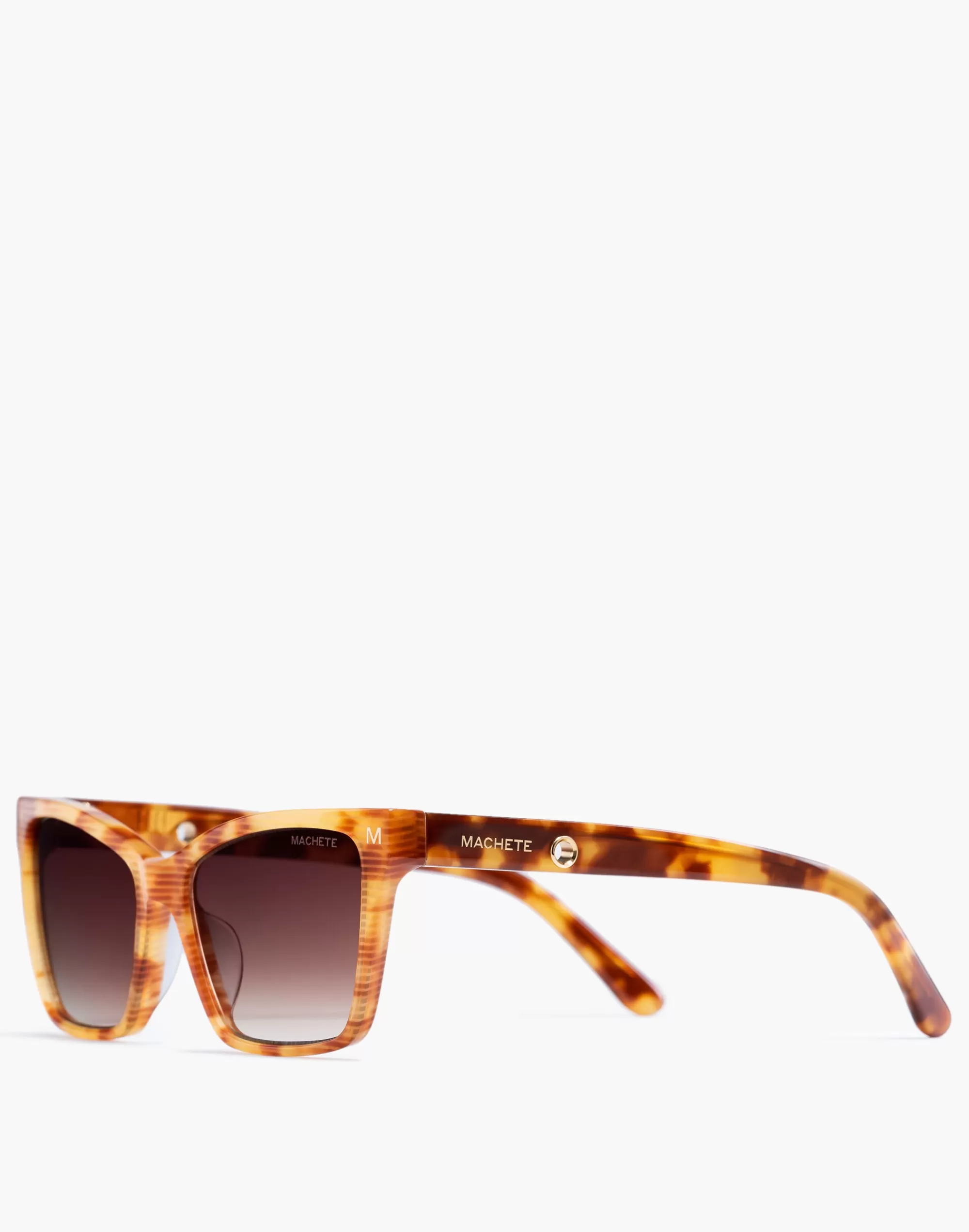 Madewell Sunglasses & Cases>Machete Sally Sunglasses Light Tortoise