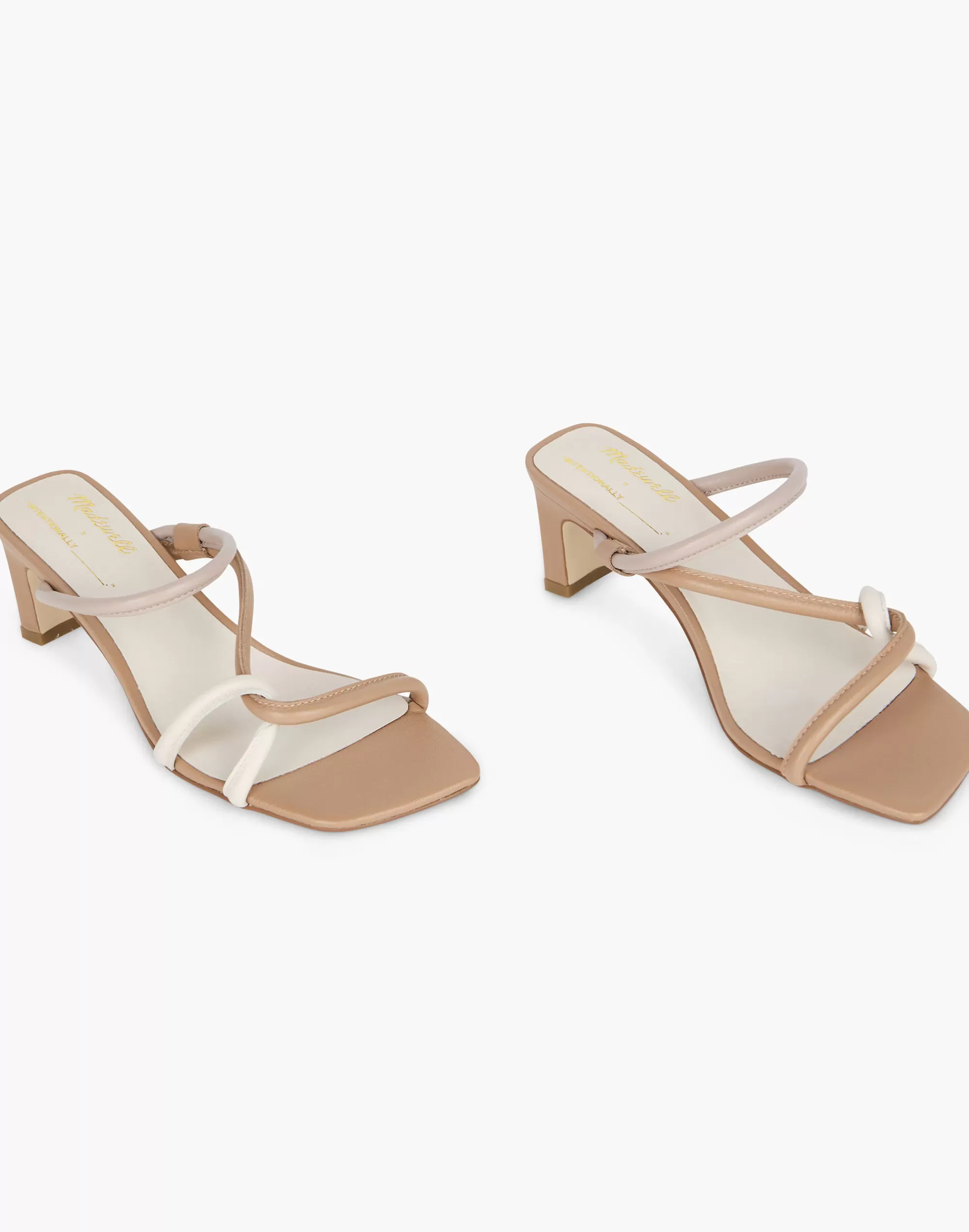 Madewell Sandals> X Intentionally Blank Willow Sandals In Clay Combo Navy Peri Multi