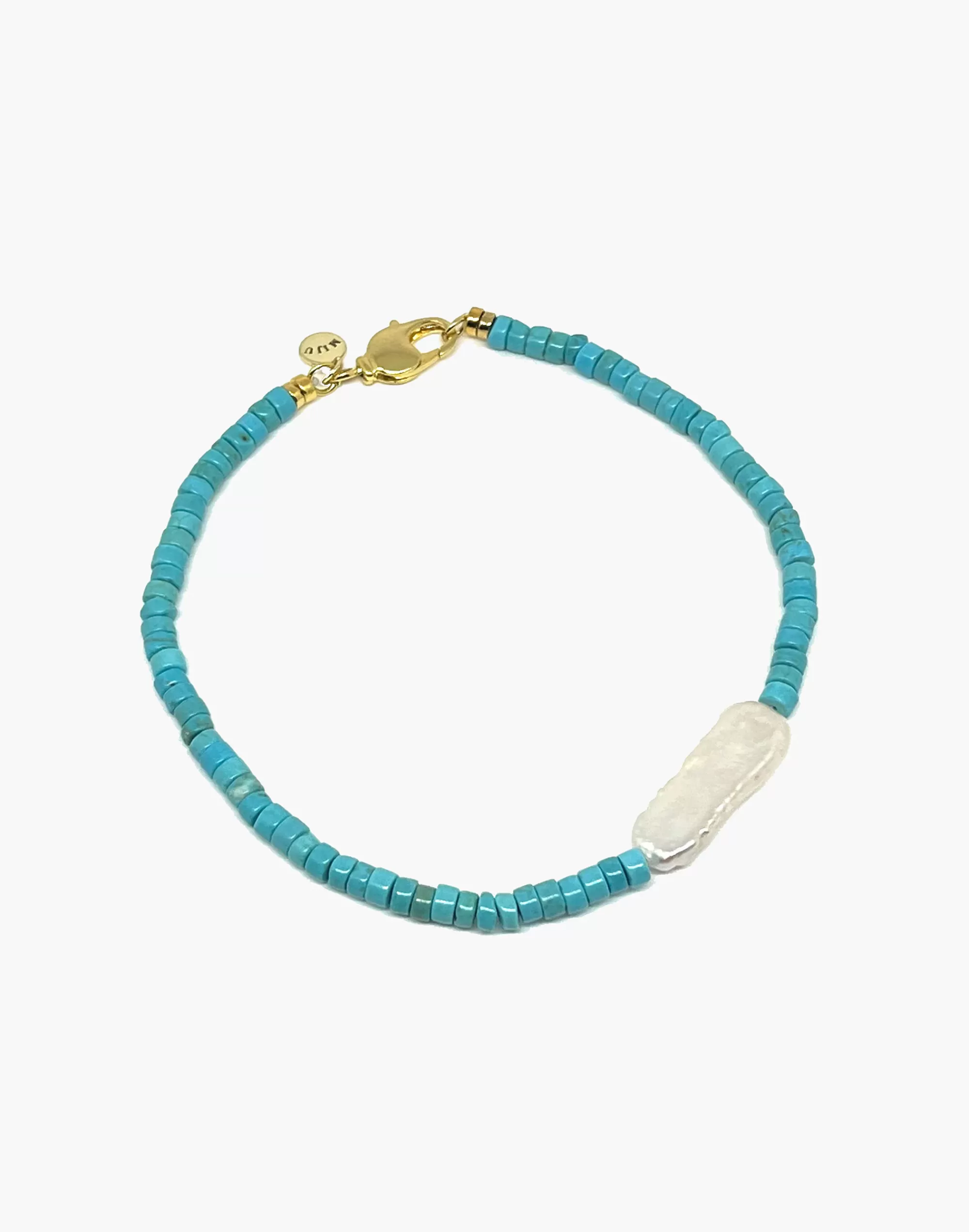 Madewell Bracelets> X Miju Beaded Palma Bracelet Turquoise