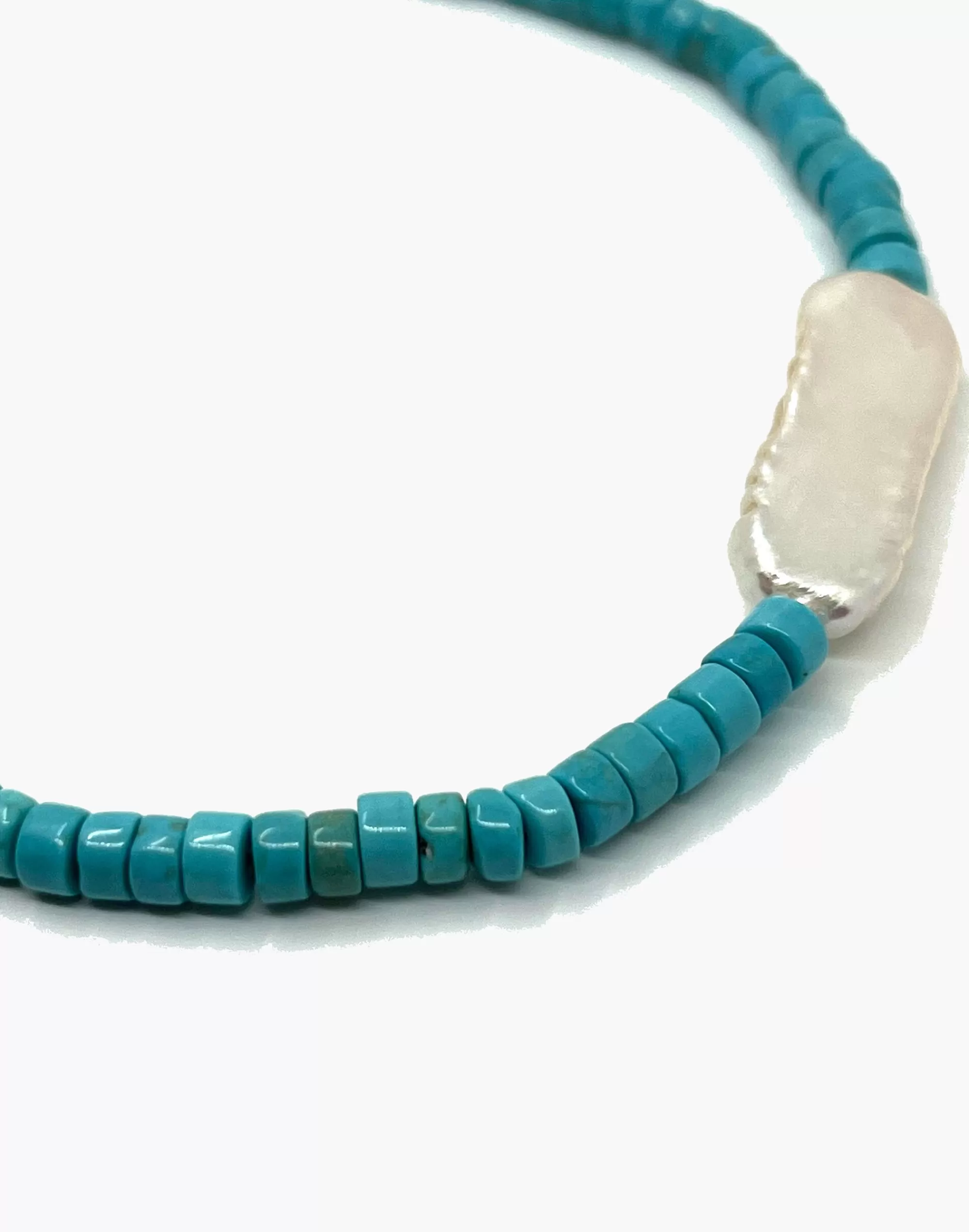 Madewell Bracelets> X Miju Beaded Palma Bracelet Turquoise