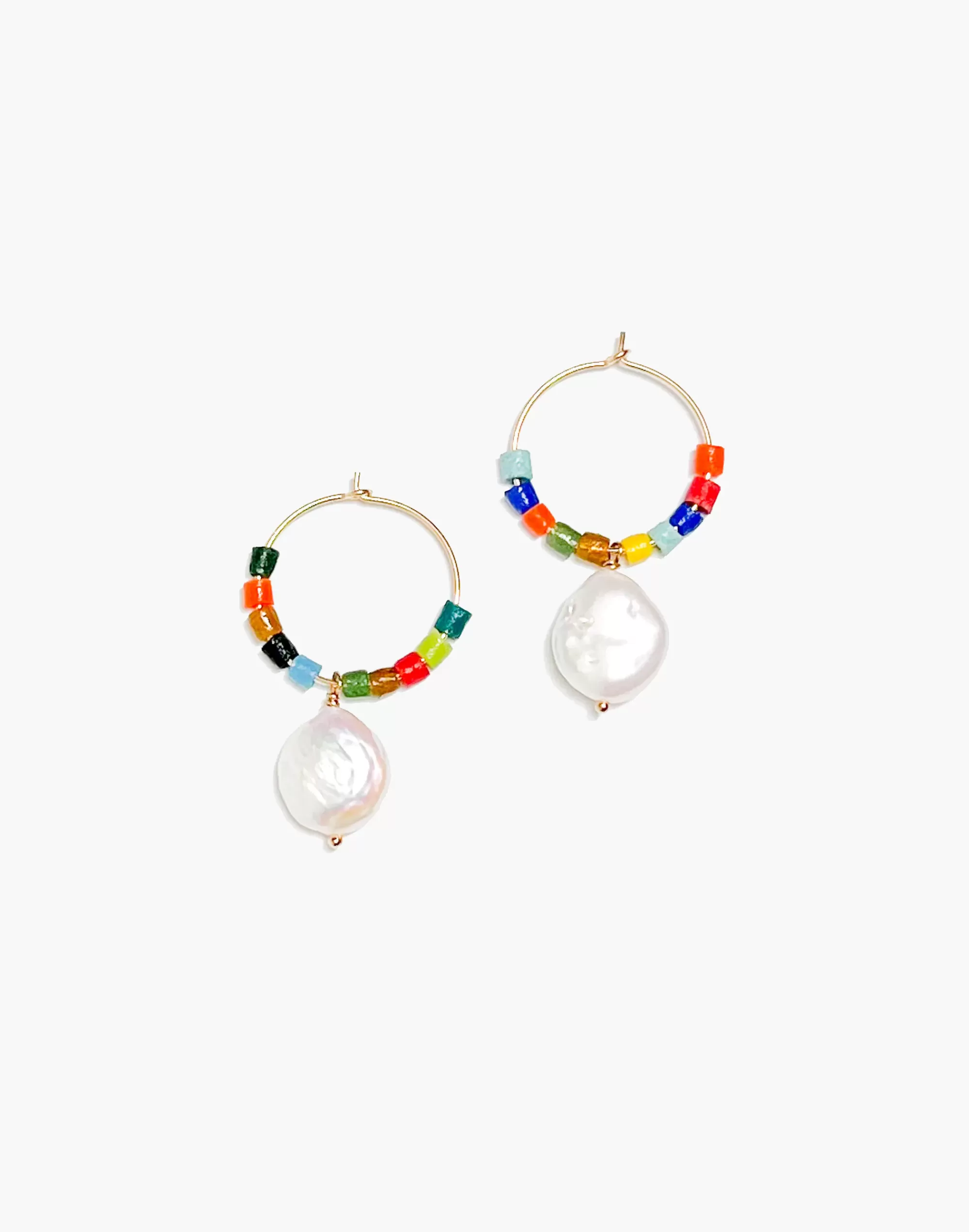 Madewell Earrings> X Miju Banna Earrings Multi