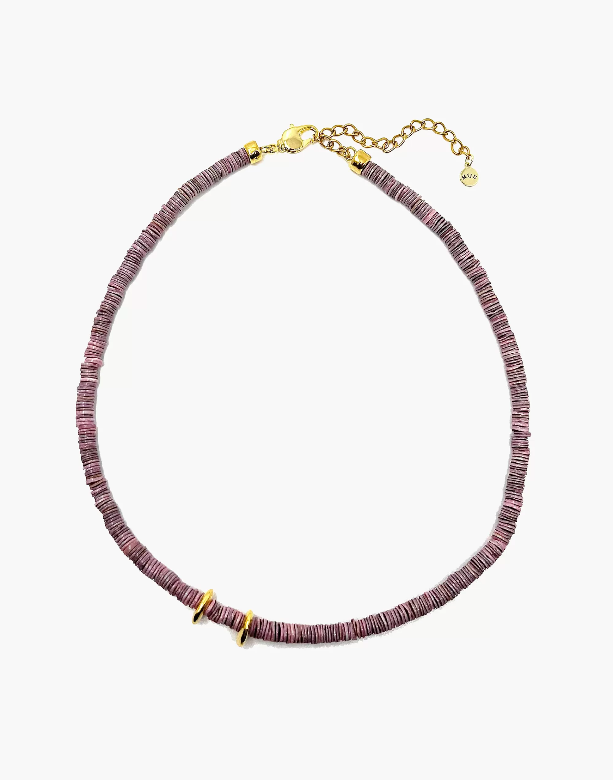 Madewell Necklaces> X Miju Zephyr Necklace Purple