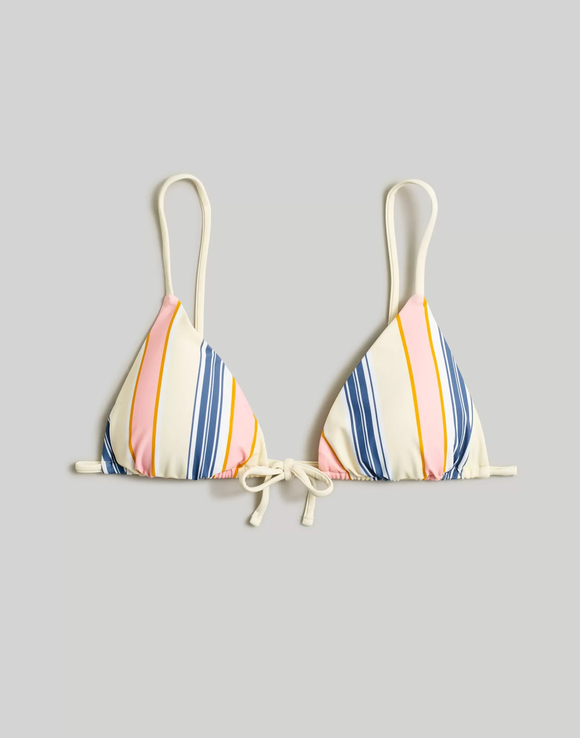 Madewell Swim> X Ookioh Ipanema Bikini Top In Cabana Stripe