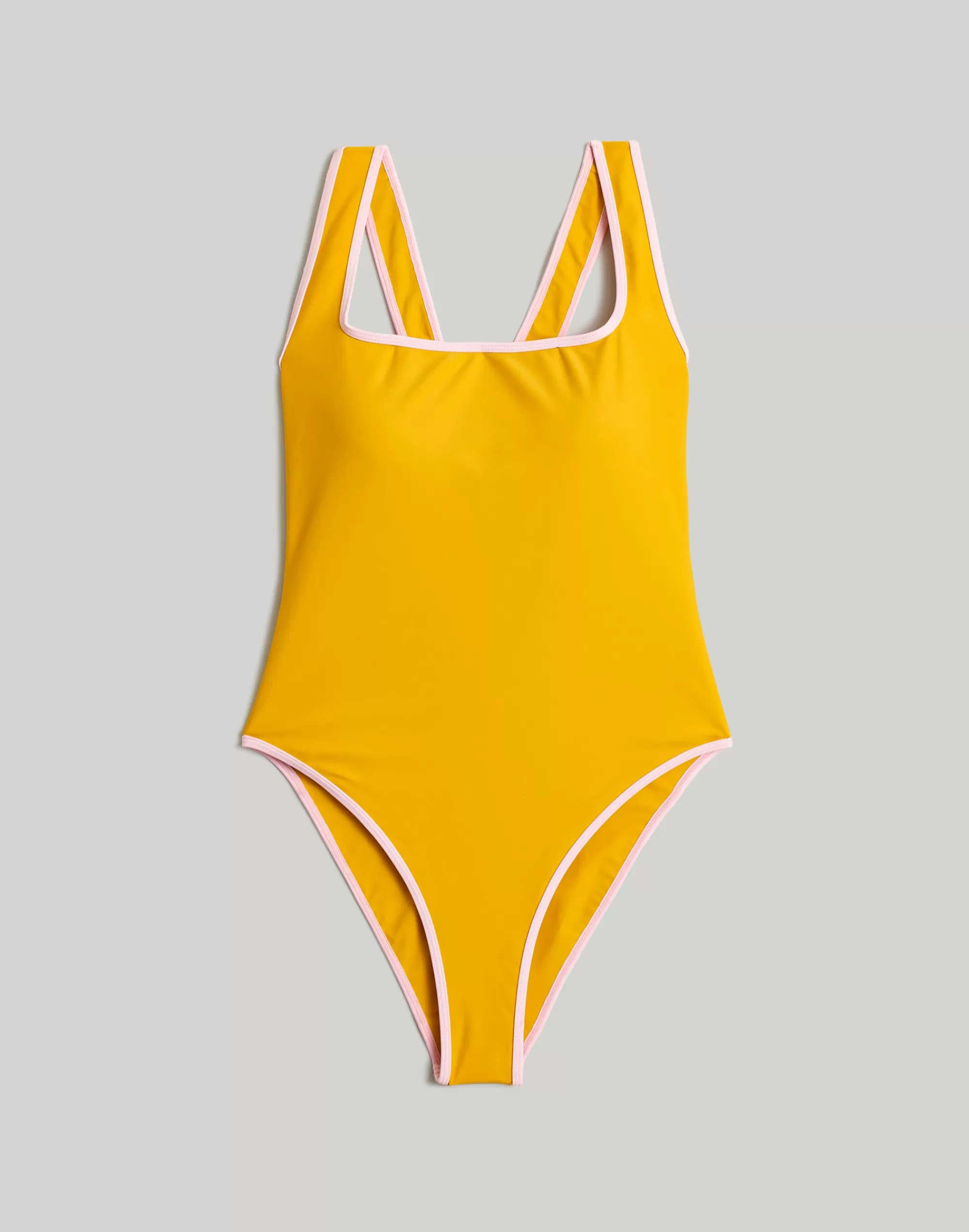 Madewell Swim> X Ookioh Savannah One-Piece Swimsuit Sunshine