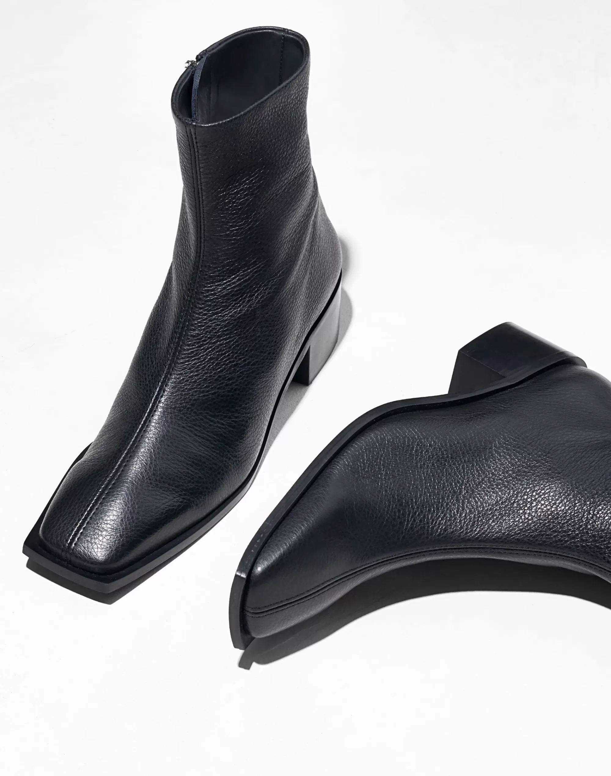 Madewell Boots>Maguire Leather Palma Ankle Boots Black