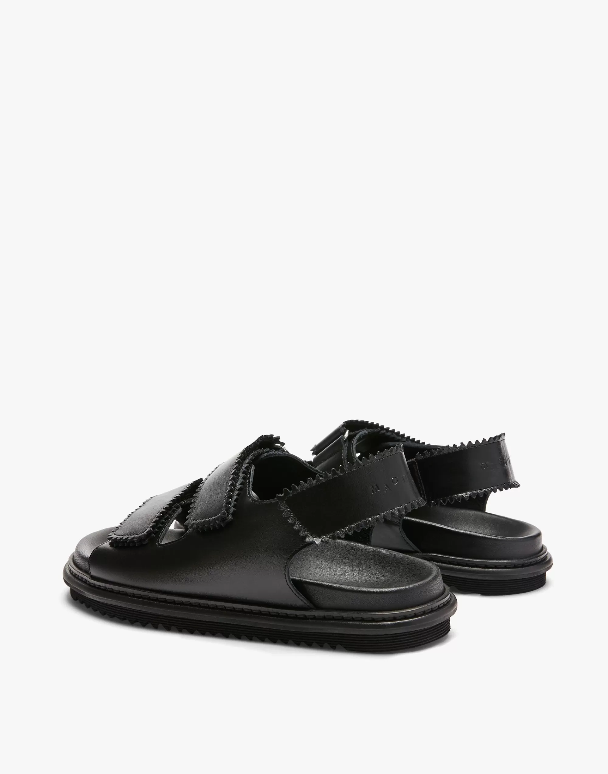 Madewell Sandals>Maguire Leather Tavira Sandals Black