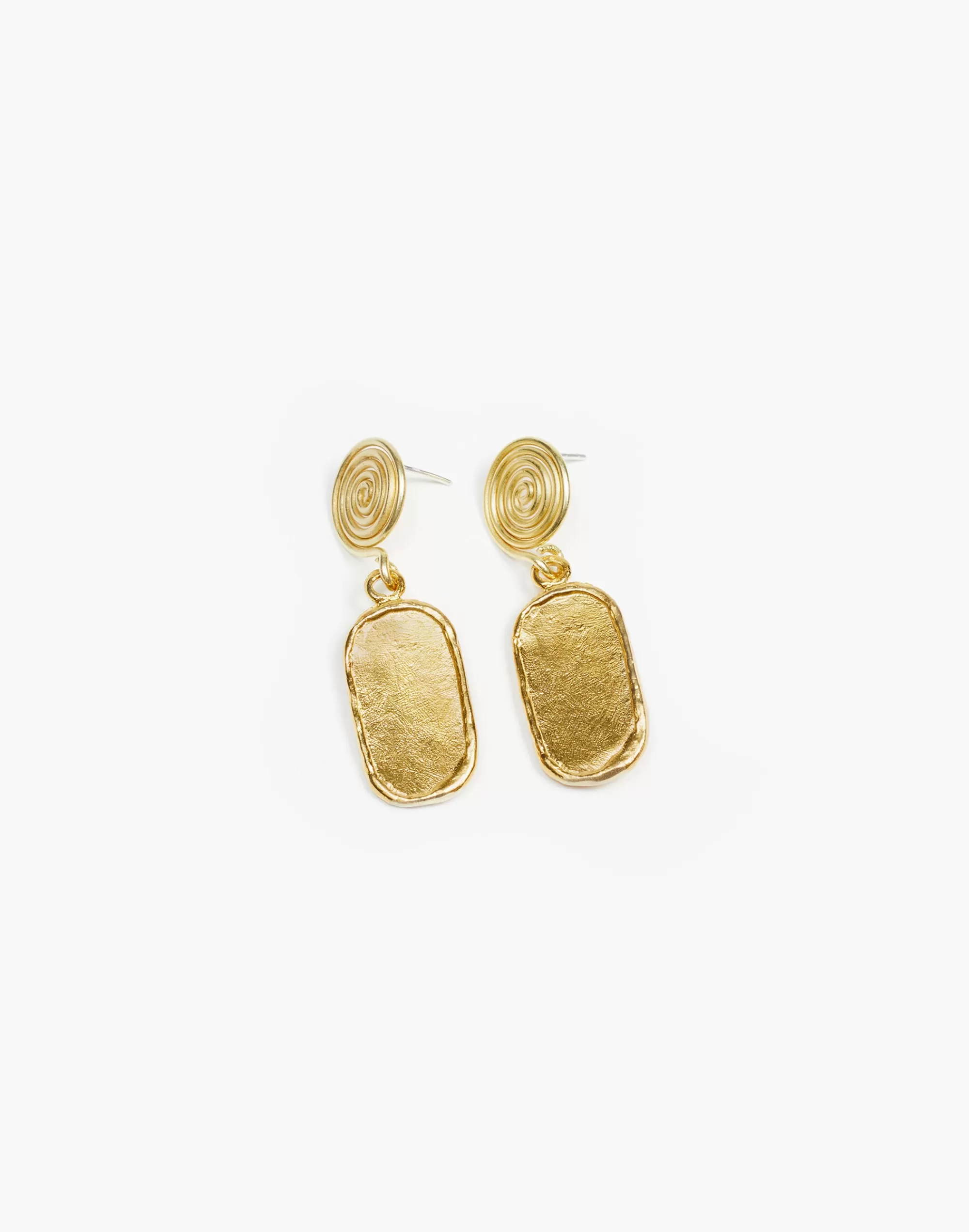 Madewell Earrings>Mahnal Batina Earrings Brass