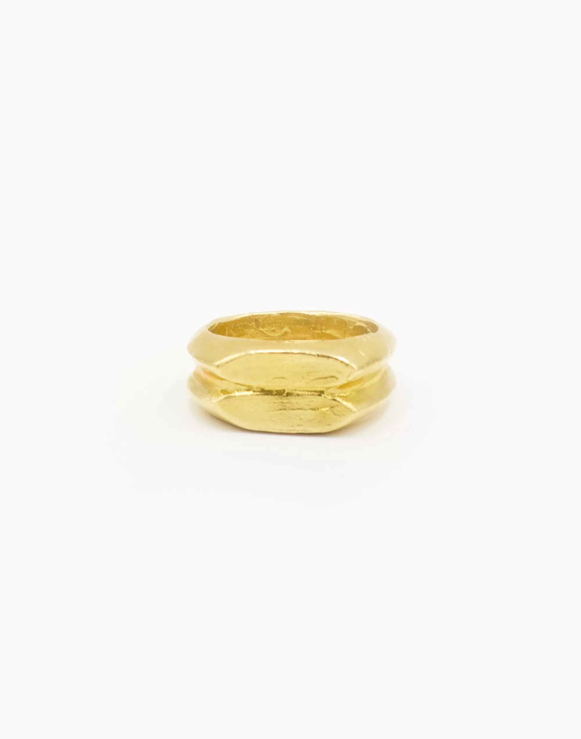 Madewell Rings>Mahnal Gianna Ring Brass