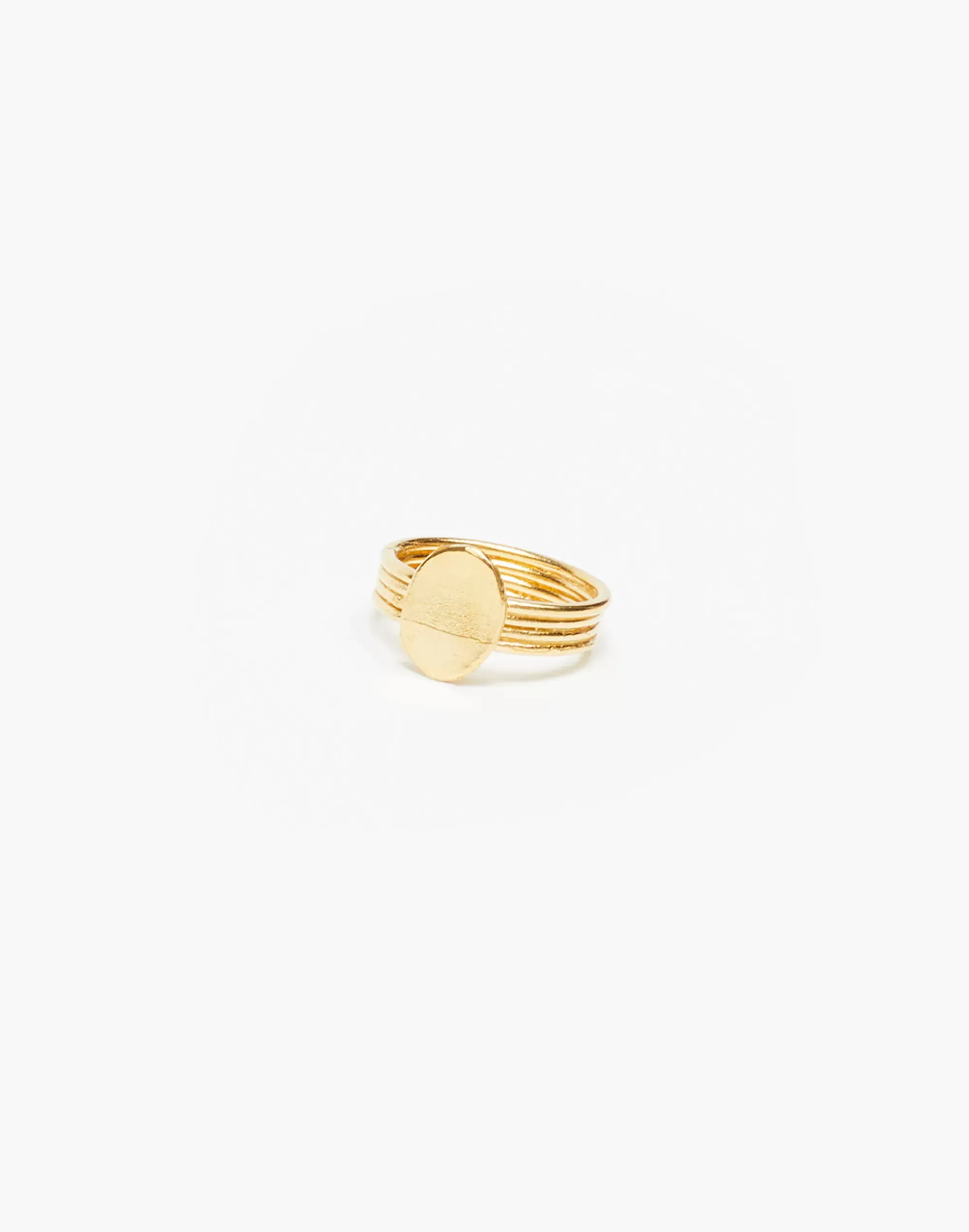 Madewell Rings>Mahnal Hasaa Ring Brass