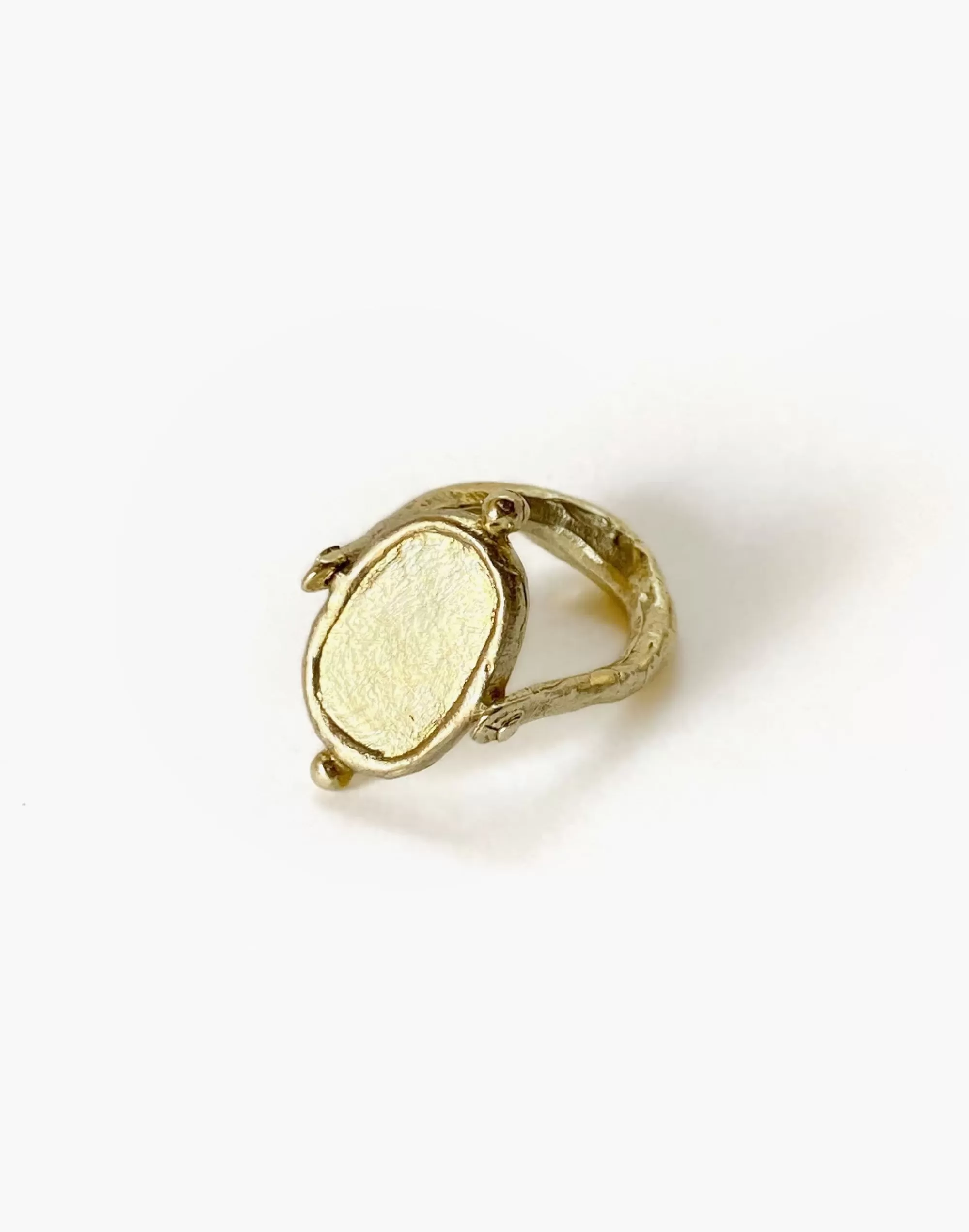 Madewell Rings>Mahnal Maraya Ring Brass