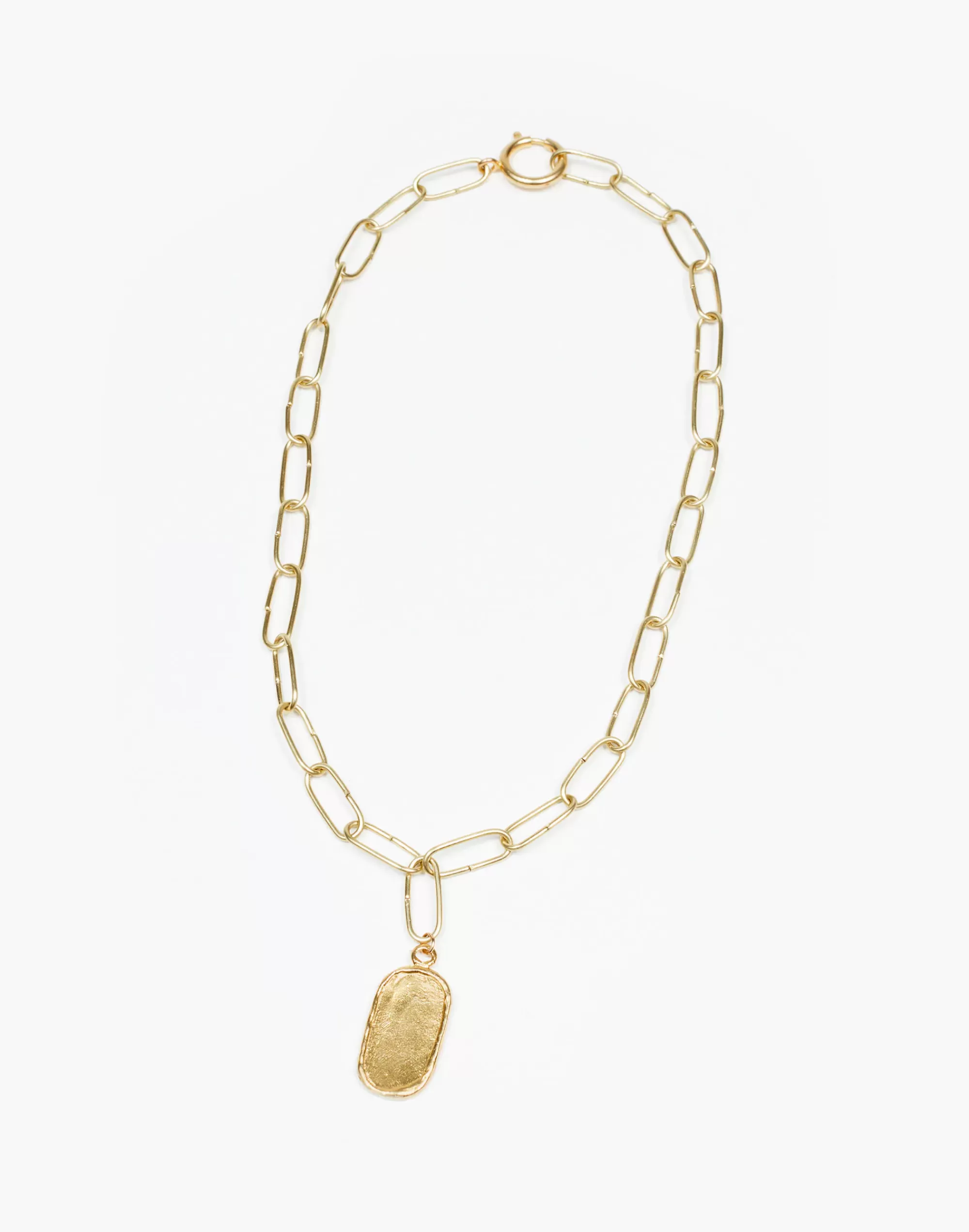 Madewell Necklaces>Mahnal Maraya Talisman Necklace Brass