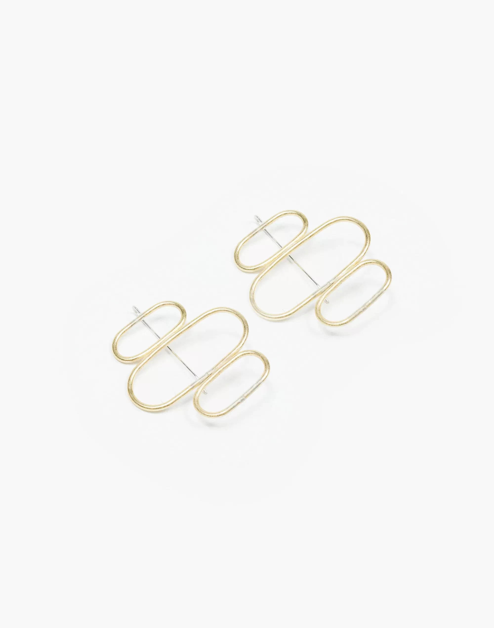 Madewell Earrings>Mahnal Nasira Earrings Brass