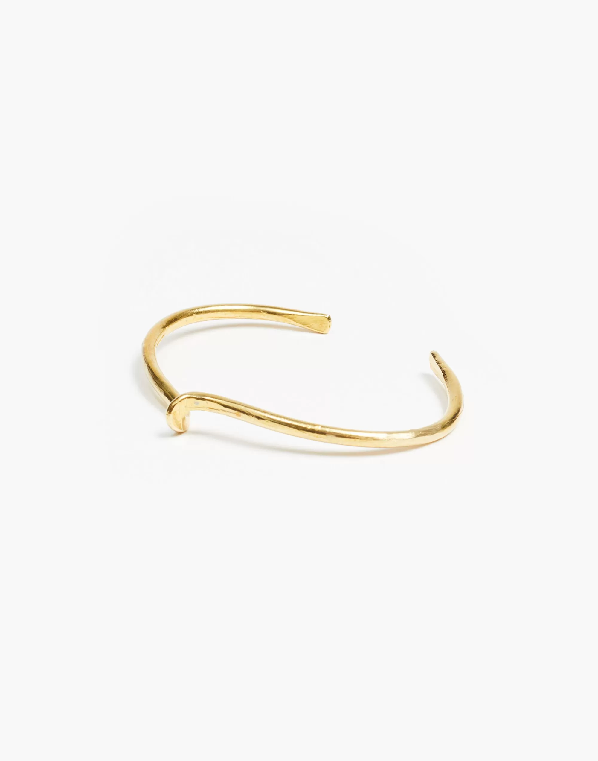 Madewell Bracelets>Mahnal Ola Bangle Brass