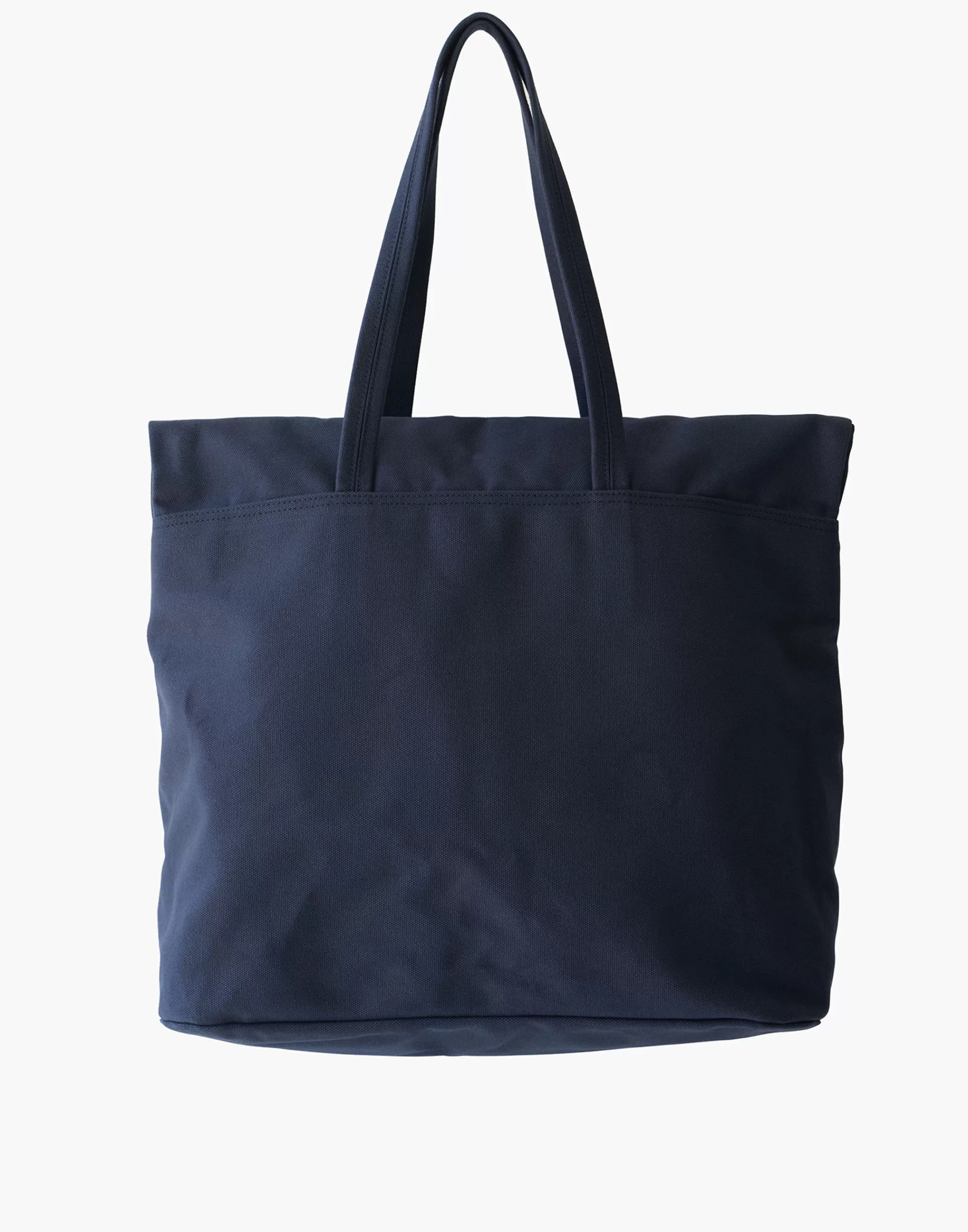 Madewell Luggage & Travel>Makr Canvas And Leather Fold Weekender Bag Navy