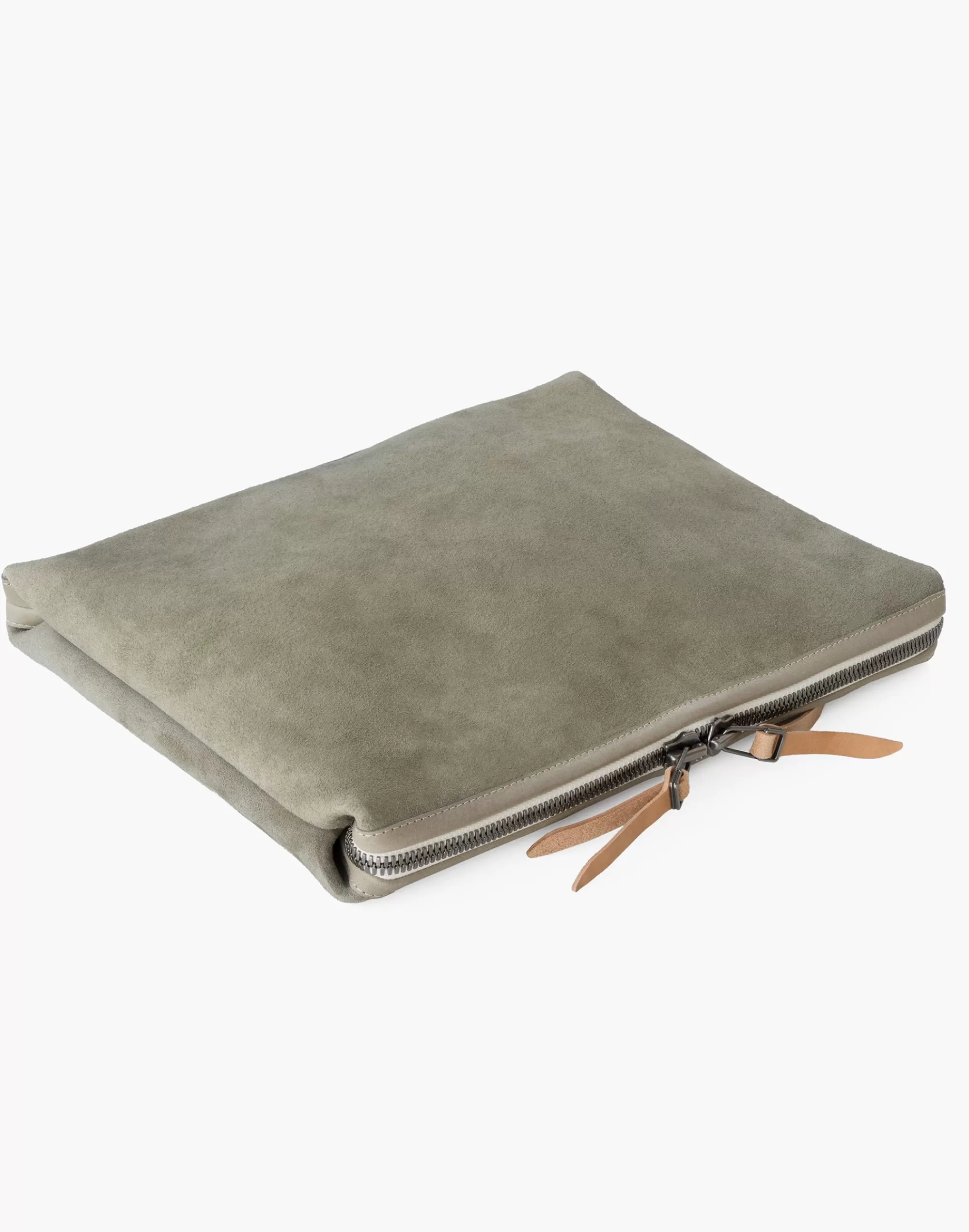 Madewell Bags>Makr Large Leather Organizer Pouch Grey