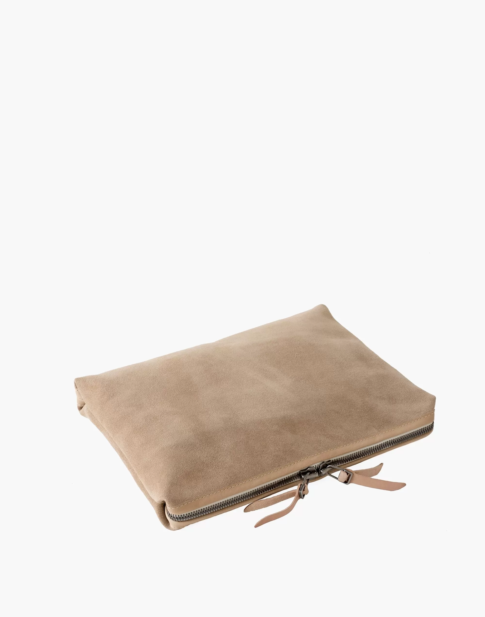 Madewell Wallets & Accessories>Makr Large Suede Organizer Pouch Natural