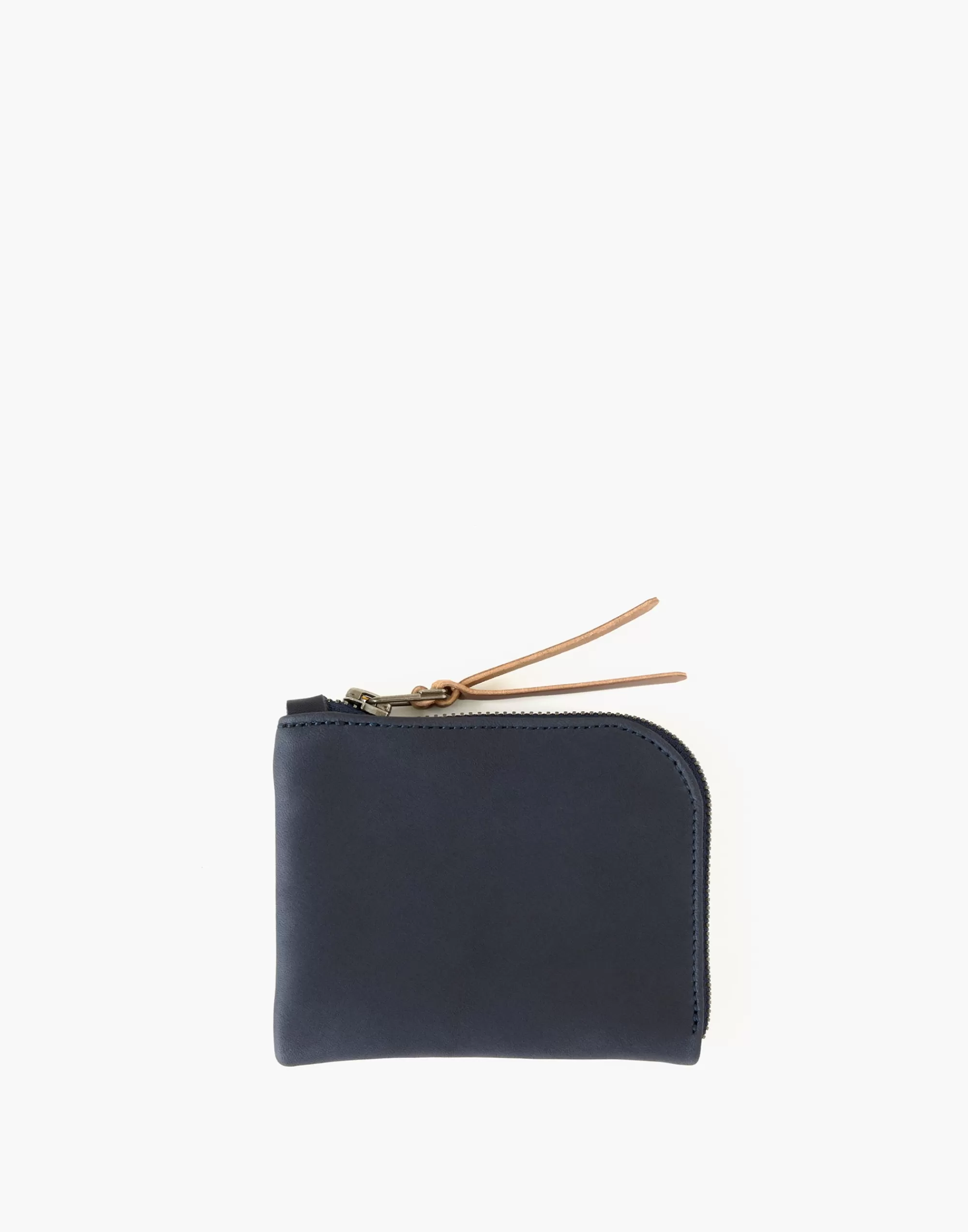 Madewell Wallets & Accessories>Makr Leather Zip Luxe Wallet Navy