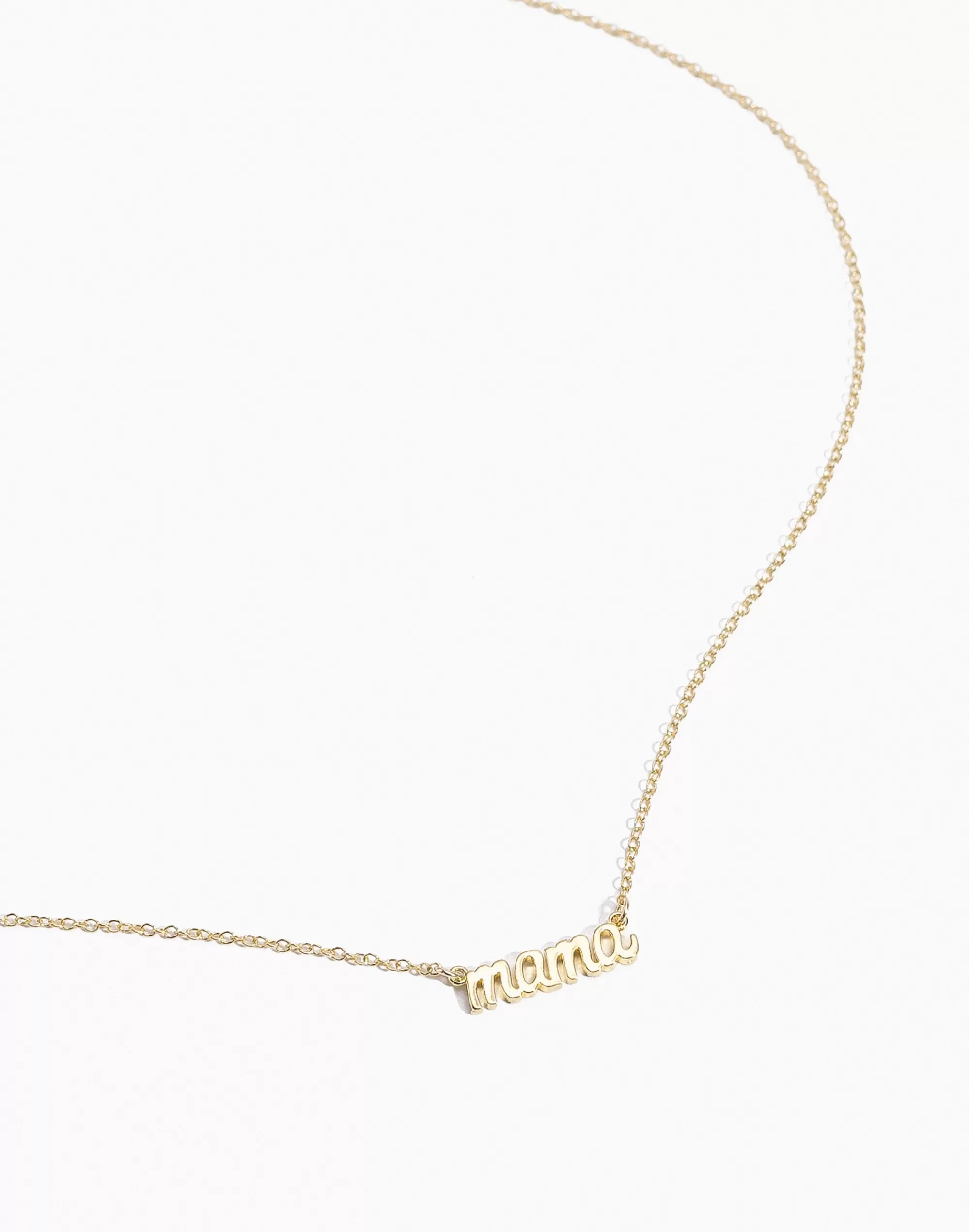 Madewell Necklaces>Mama Necklace Gold