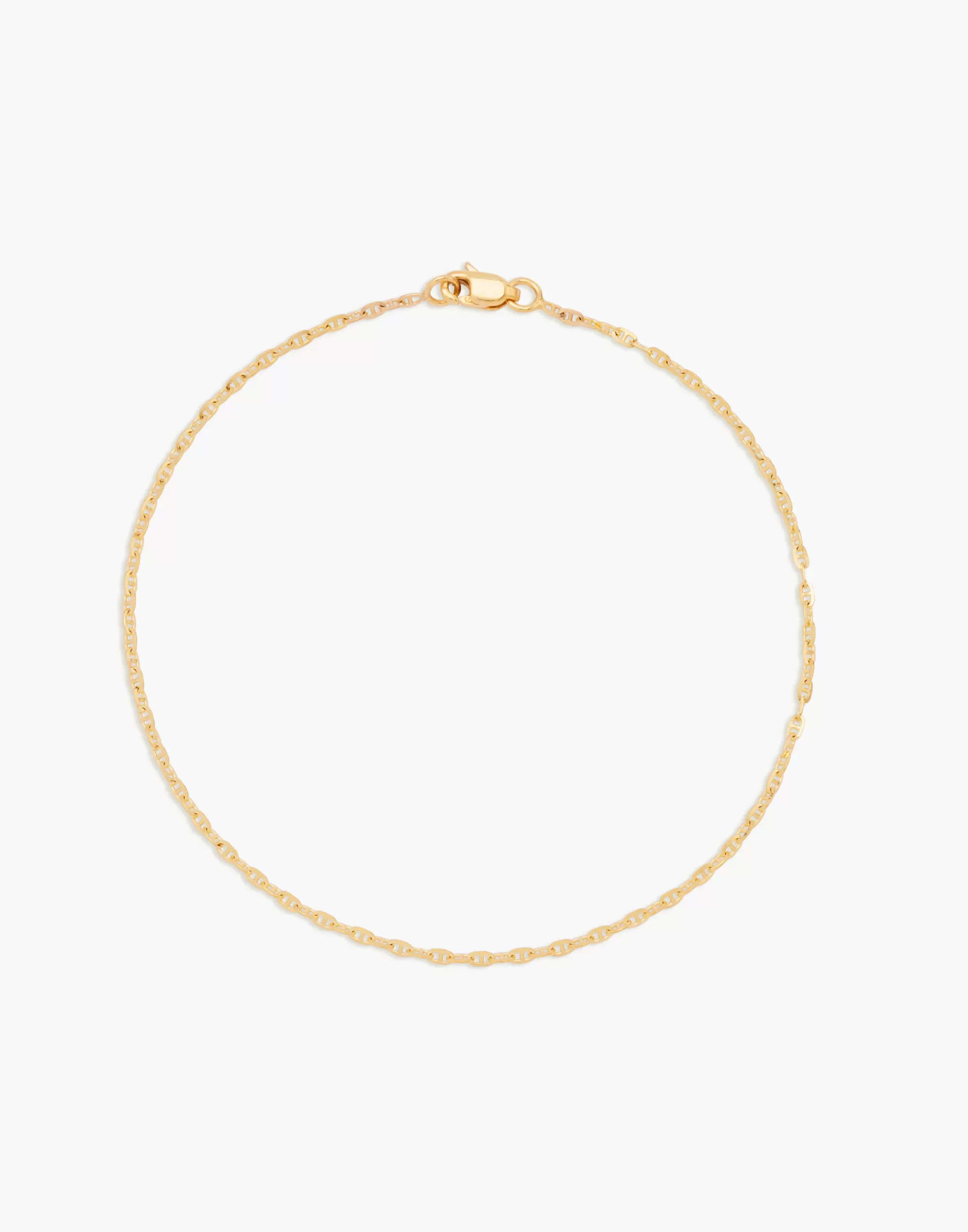 Madewell 14K Gold-Plated>Mariner Chain Bracelet Gold