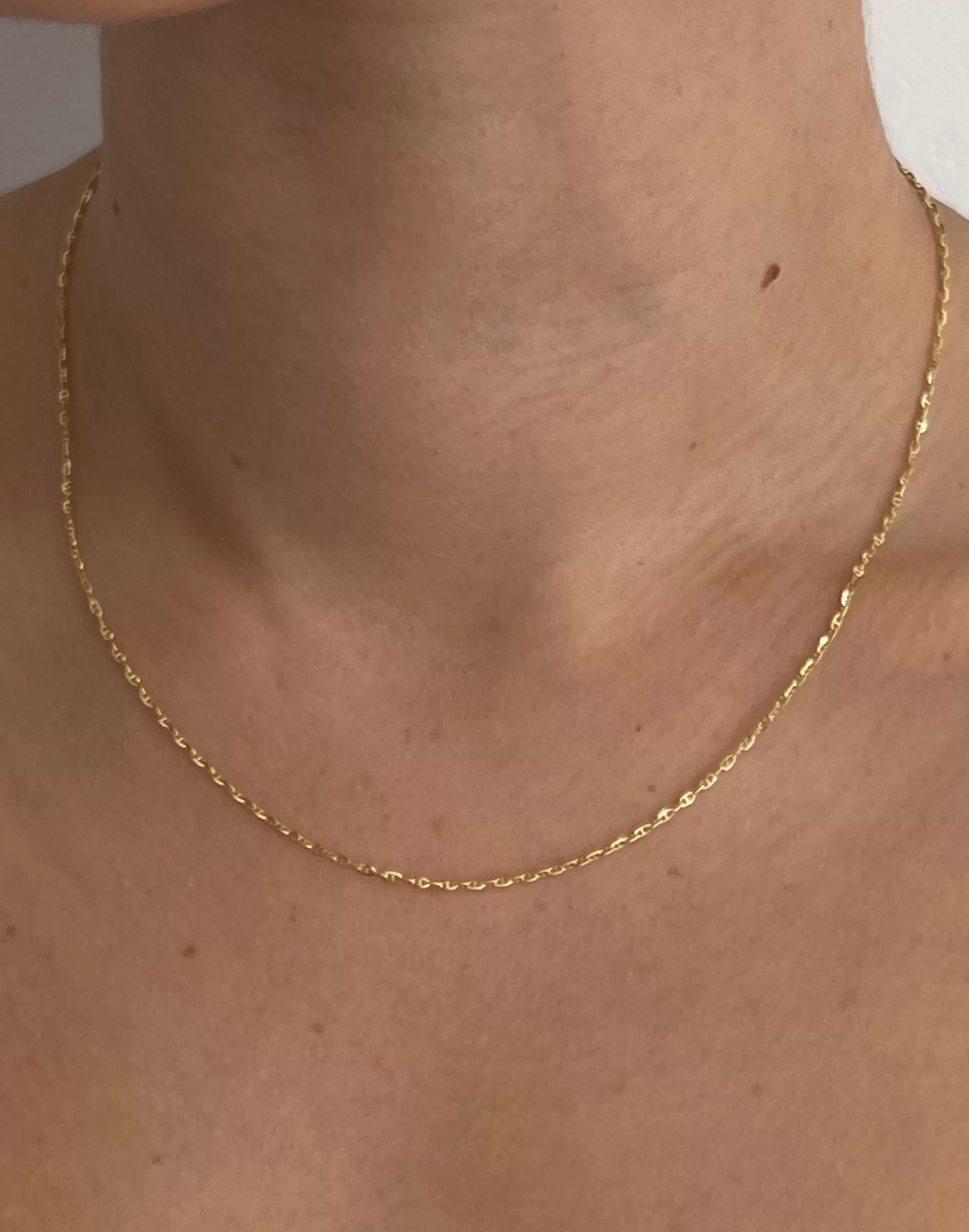 Madewell 14K Gold-Plated>Mariner Chain Necklace Gold