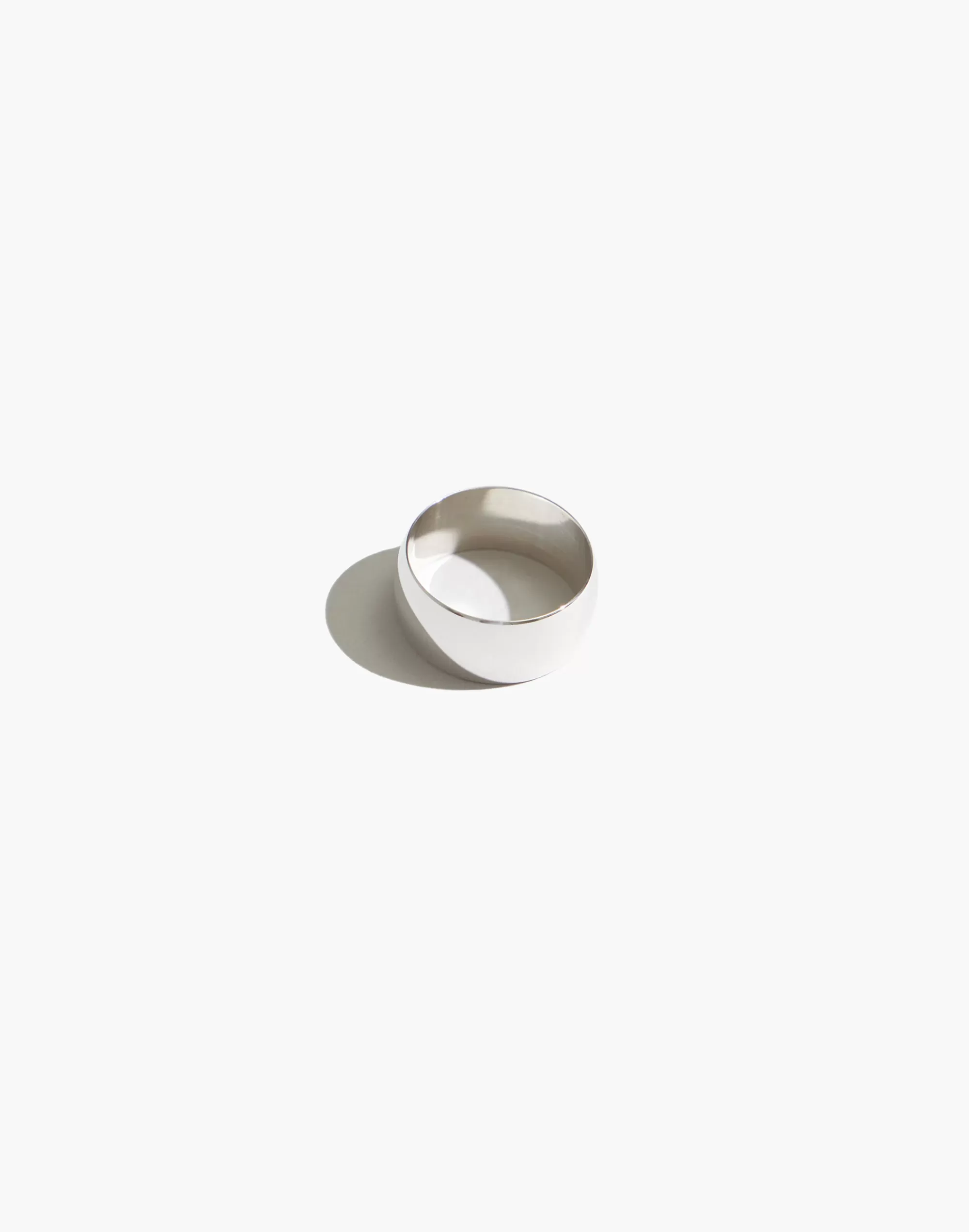 Madewell Rings>Maslo Jewelry Cigar Band Ring Sterling Silver