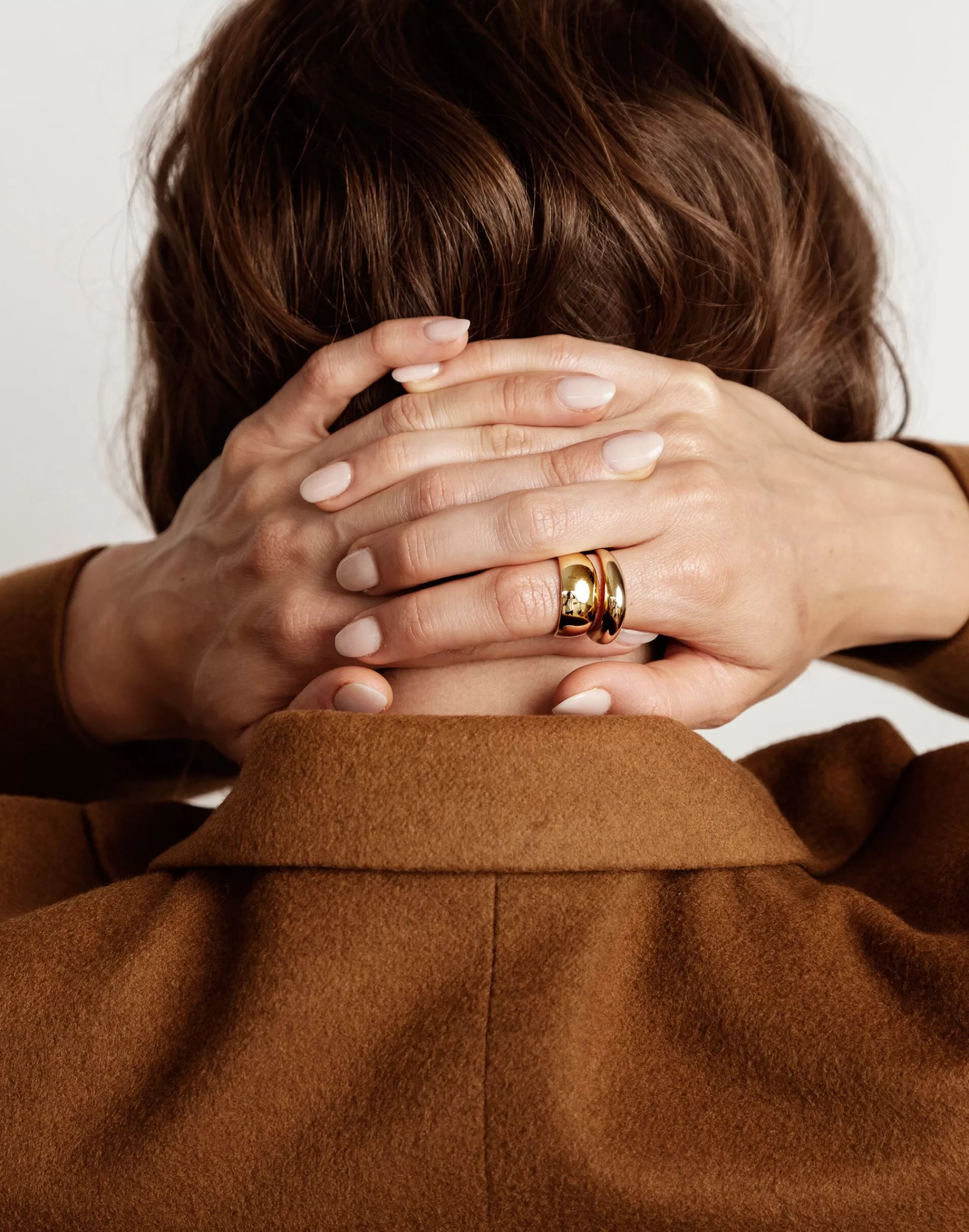 Madewell Rings>Maslo Jewelry Domed Ring Gold