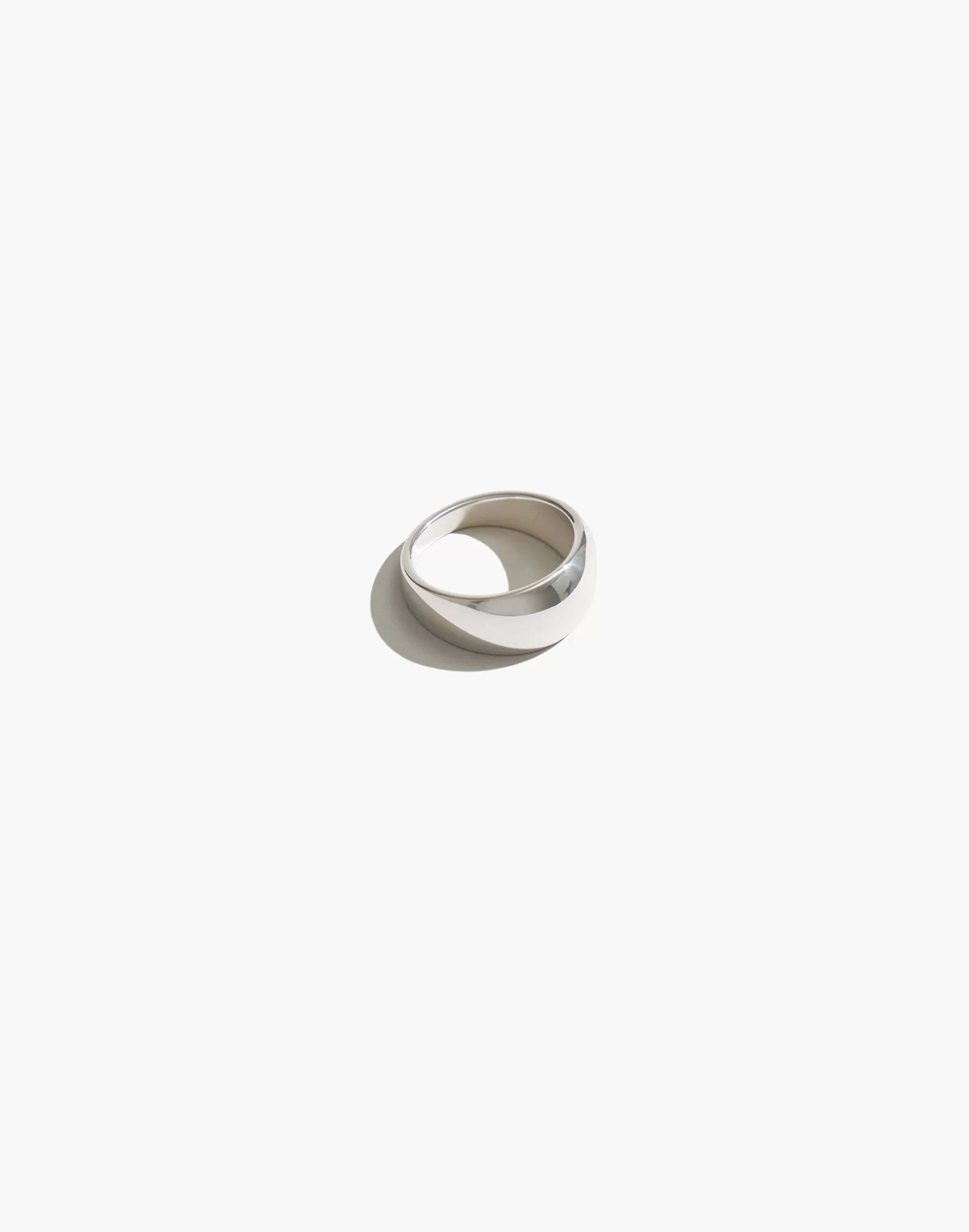 Madewell Rings>Maslo Jewelry Domed Ring Sterling Silver