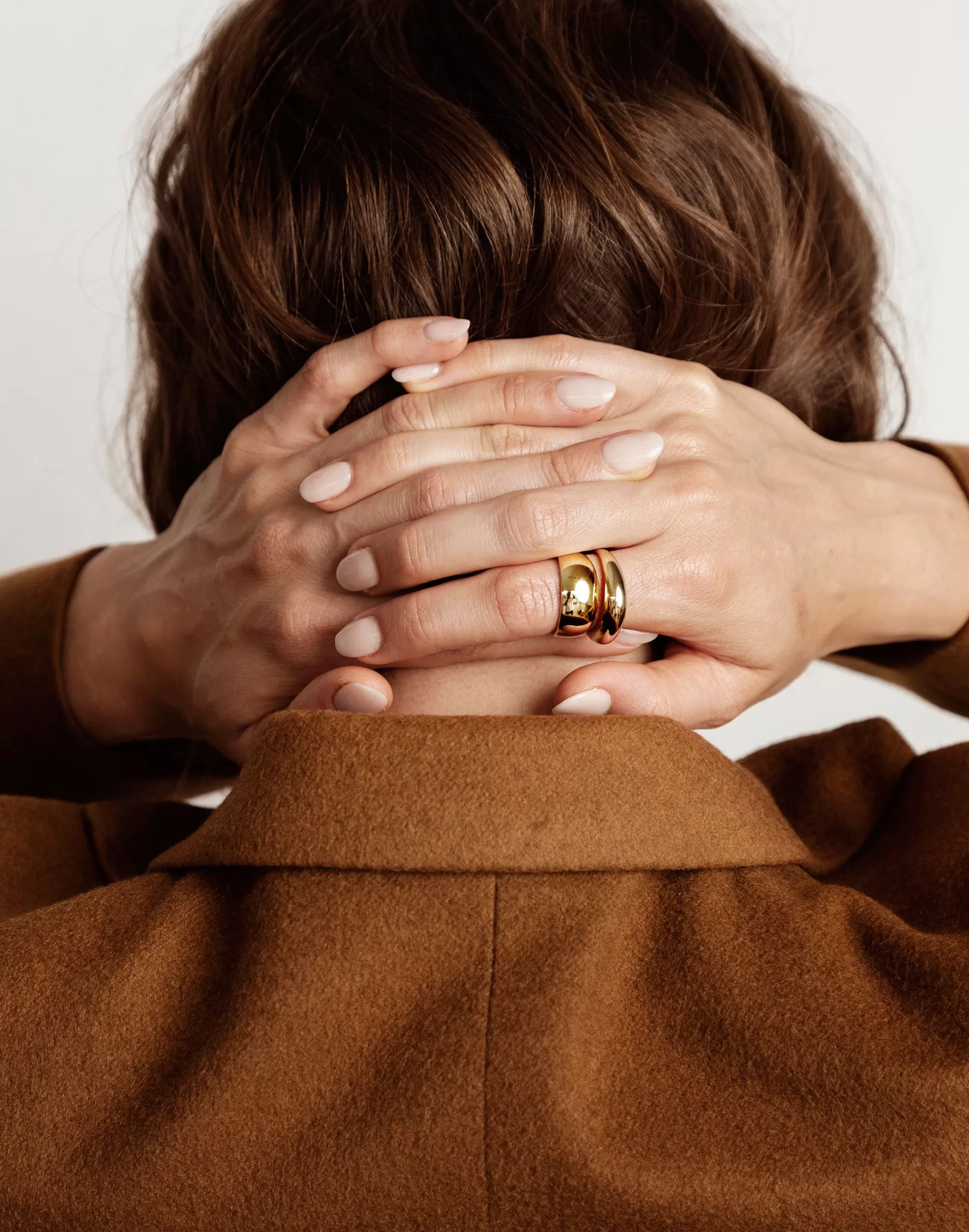 Madewell Rings>Maslo Jewelry Mini Domed Ring Gold