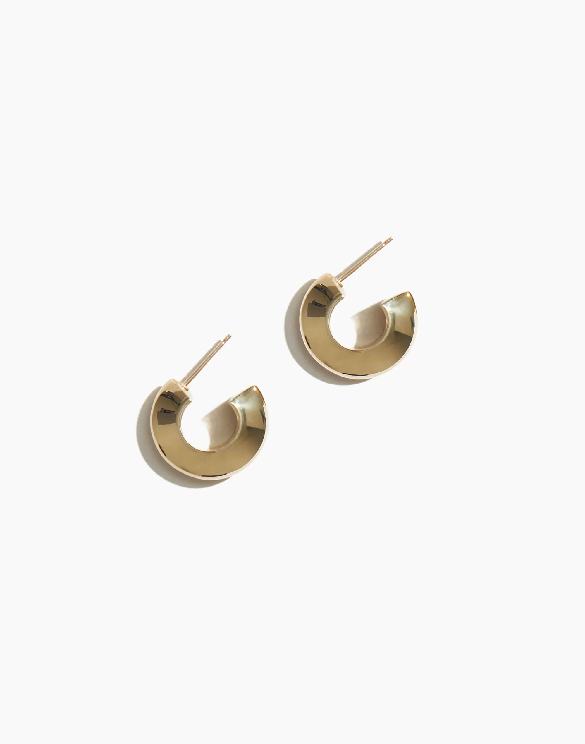 Madewell Earrings>Maslo Jewelry Round Peak Earrings Gold