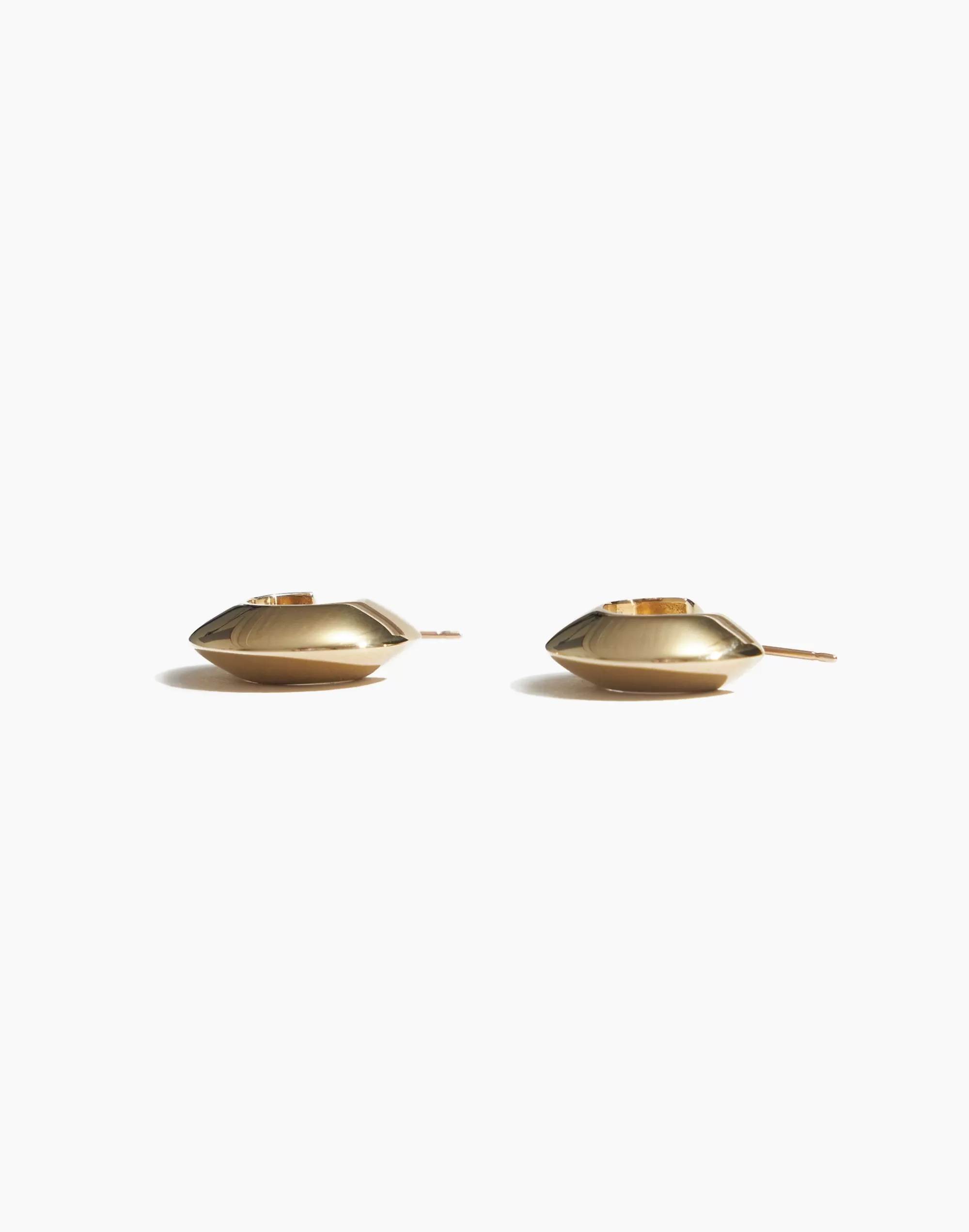 Madewell Earrings>Maslo Jewelry Round Peak Earrings Gold