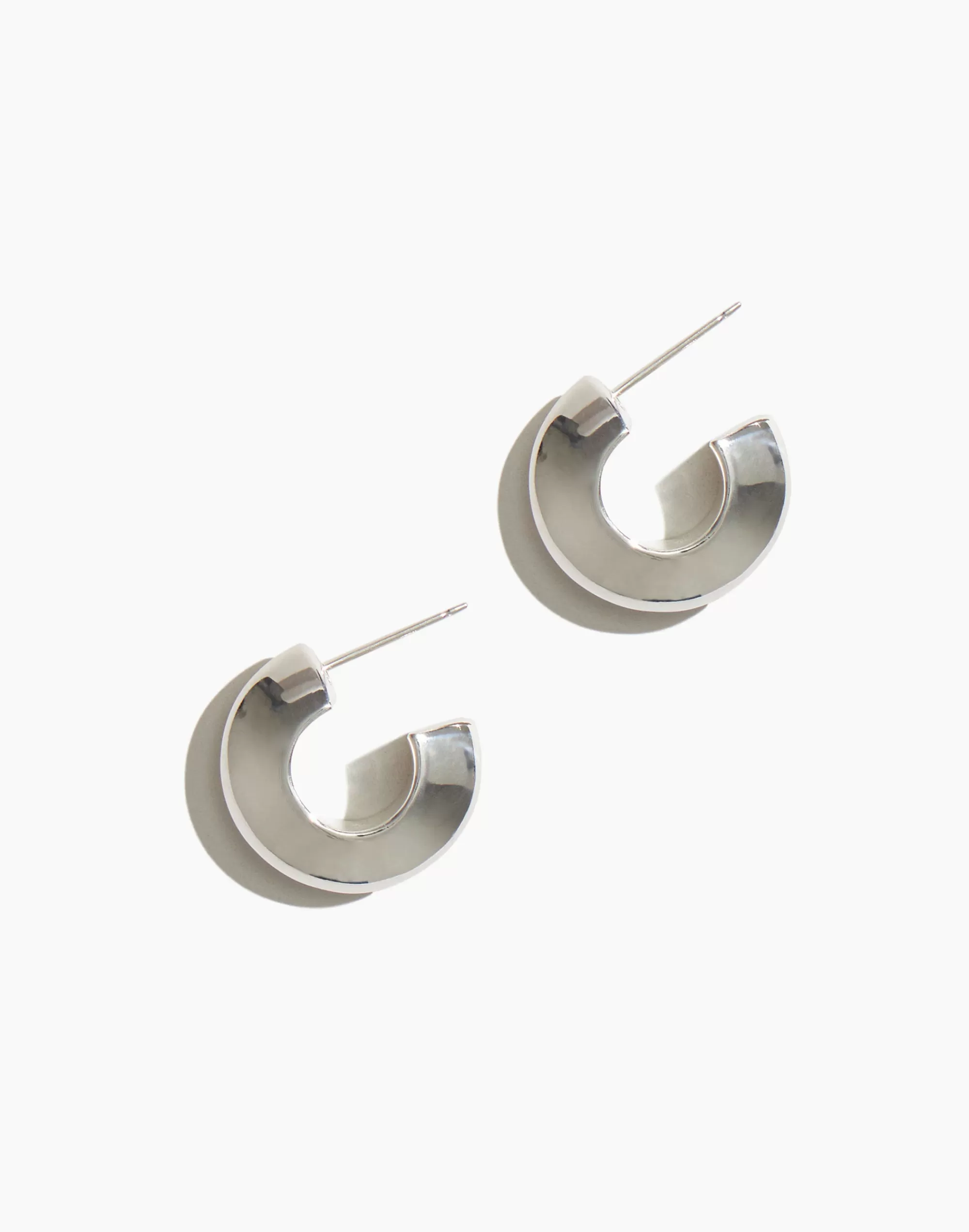 Madewell Earrings>Maslo Jewelry Round Peak Earrings Sterling Silver