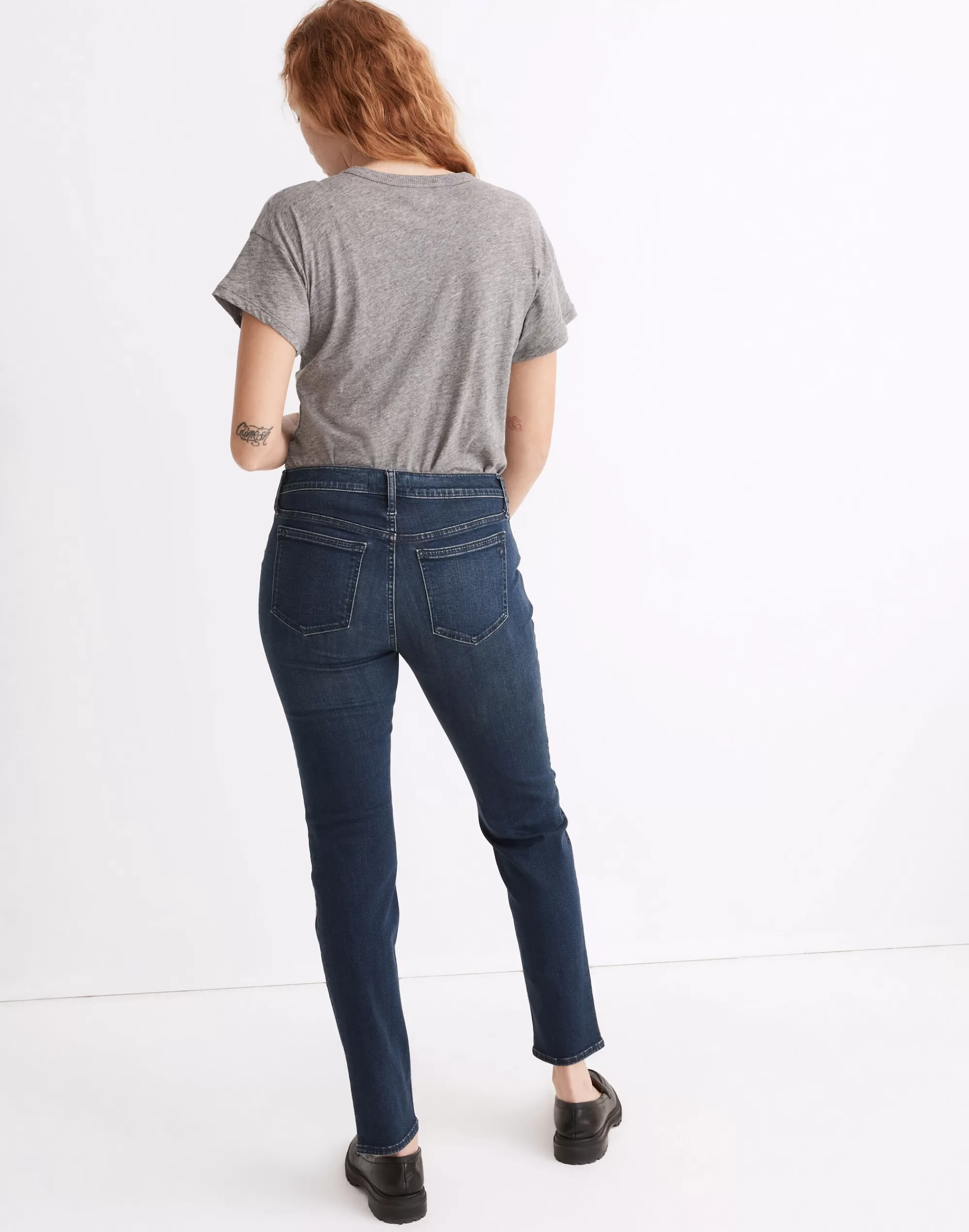 Madewell Maternity Jeans>Maternity Side-Panel Stovepipe Jeans In Dahill Wash