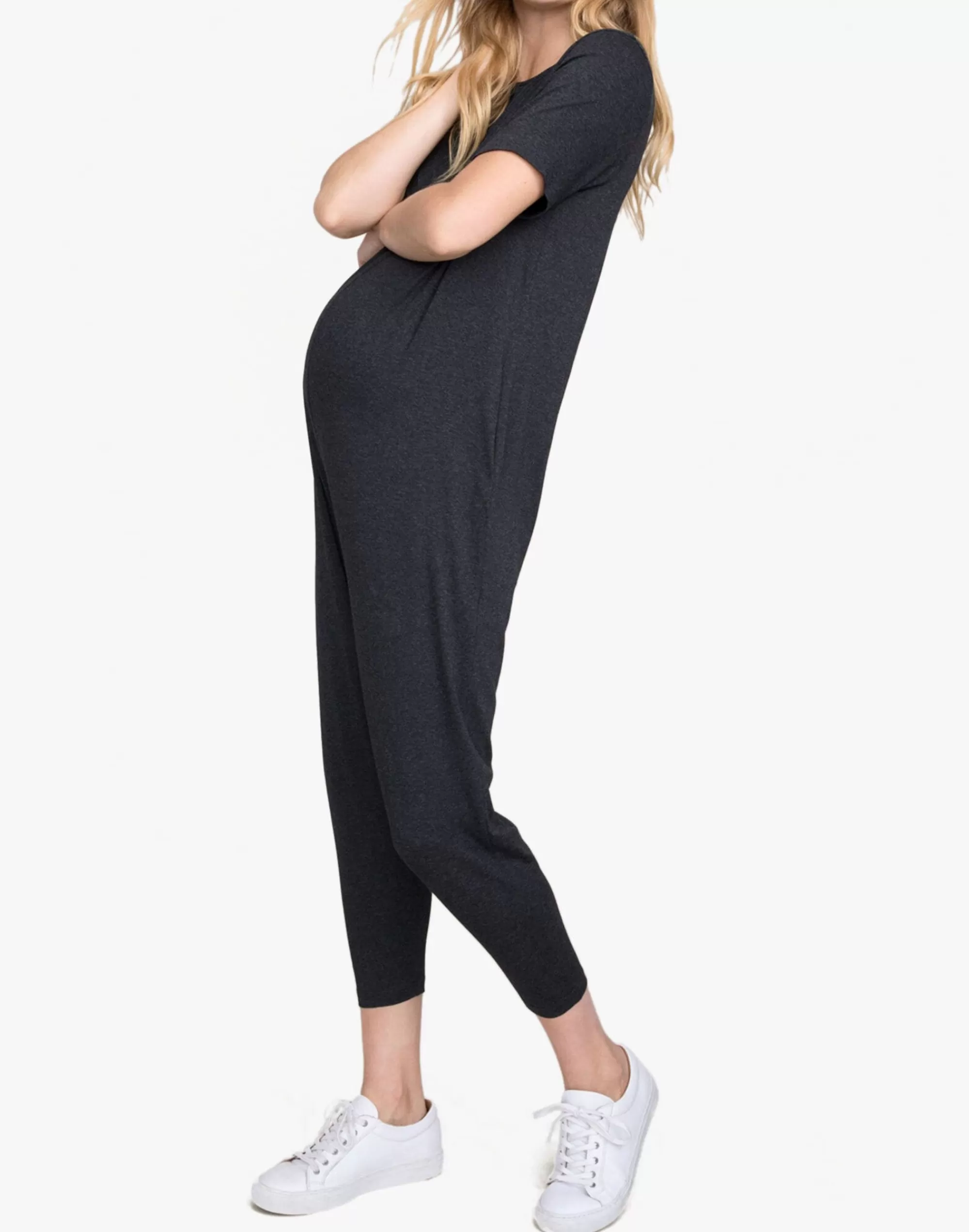 Madewell Dresses>Maternity Walkabout Jumpsuit Dark Grey