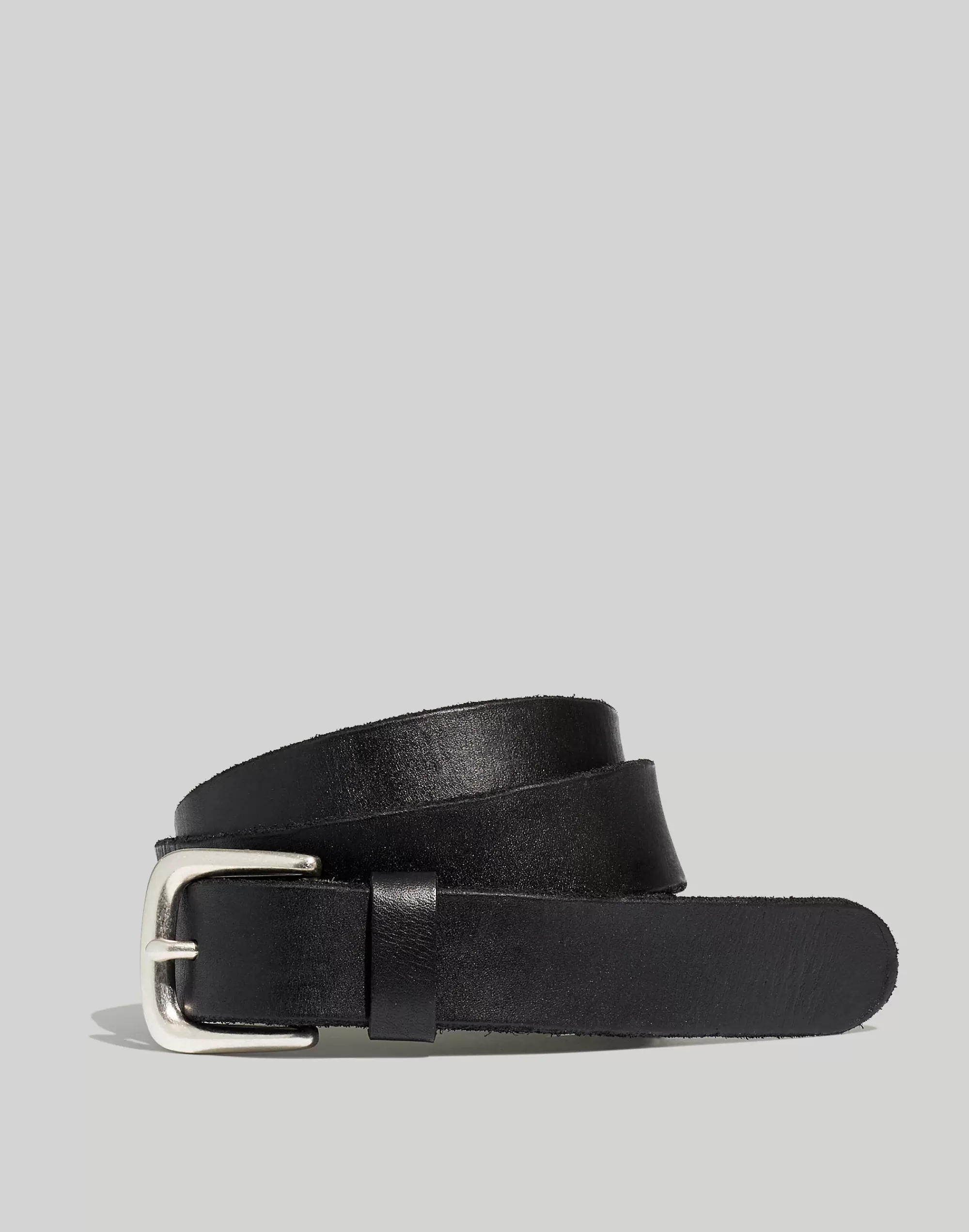 Madewell Belts>Medium Leather Belt Classic Black