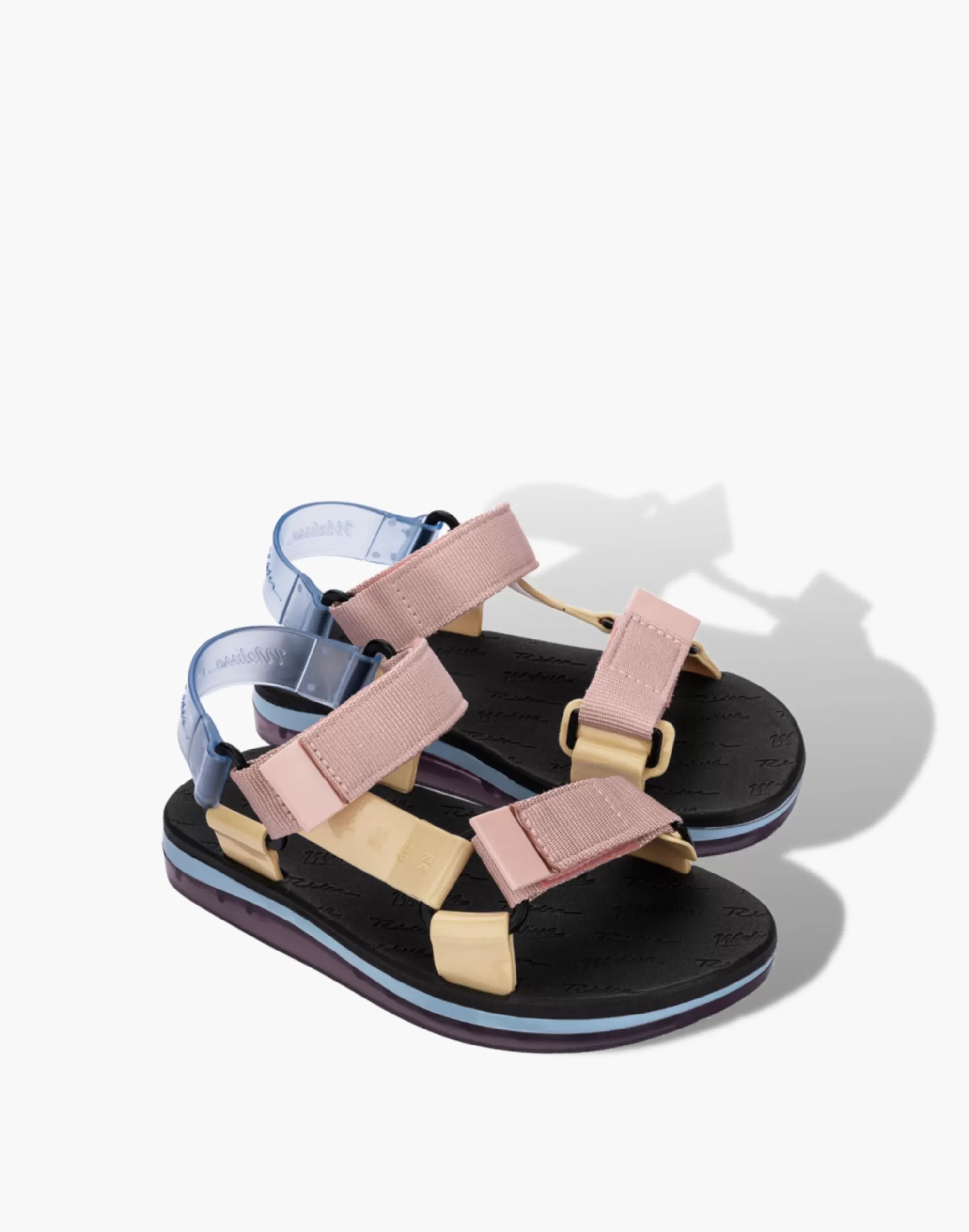 Madewell Sandals>Melissa Papete + Rider Black Multi