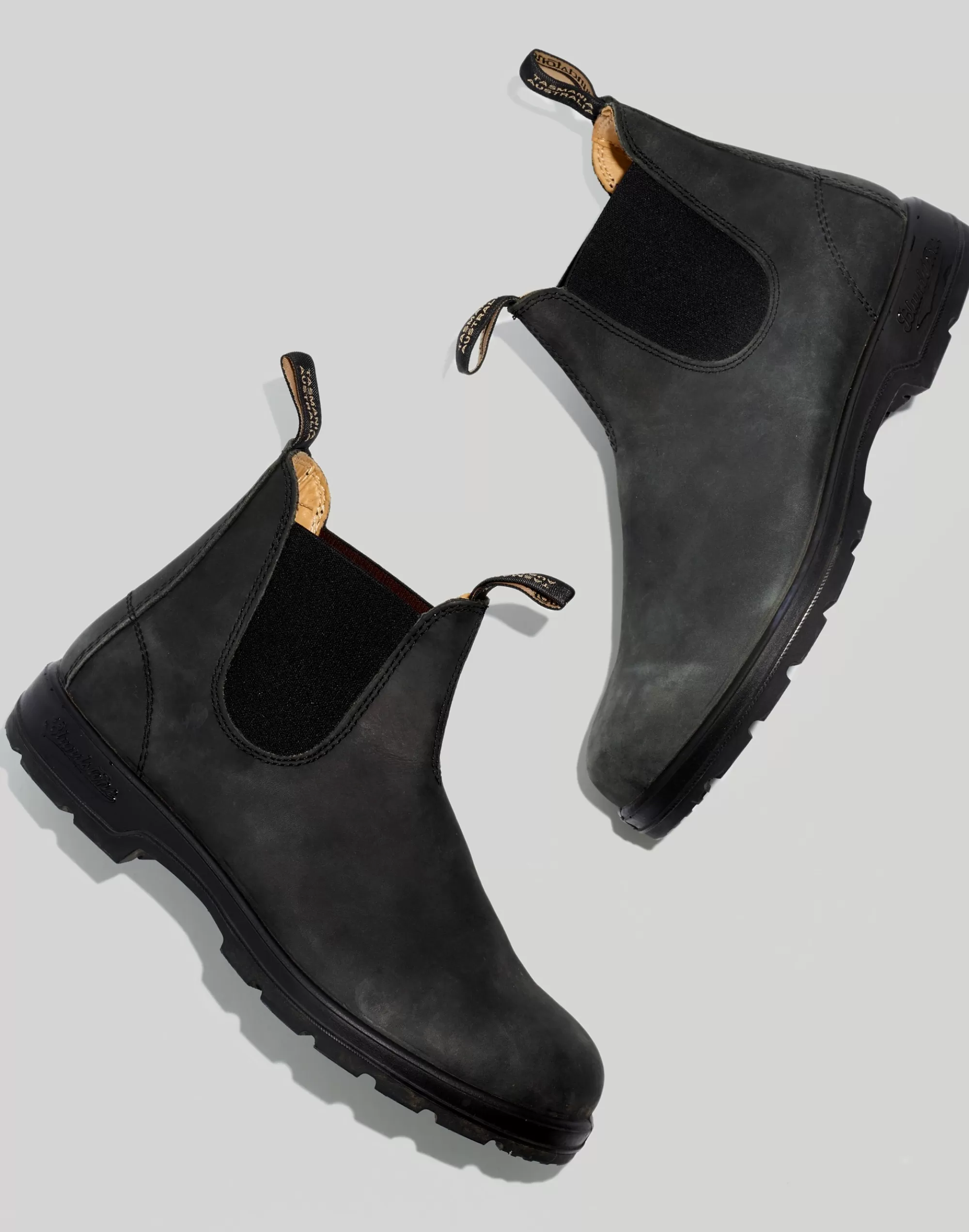 Madewell Boots>Men's Blundstone® Super 550 Chelsea Boots | Rustic Black