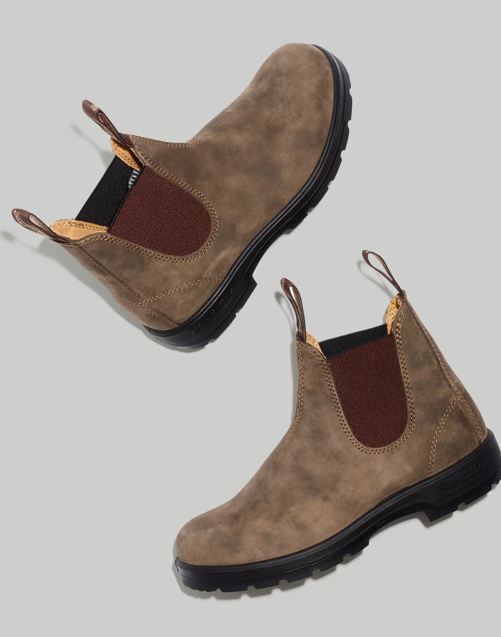 Madewell Boots>Men's Blundstone® Super 550 Chelsea Boots | Rustic Brown