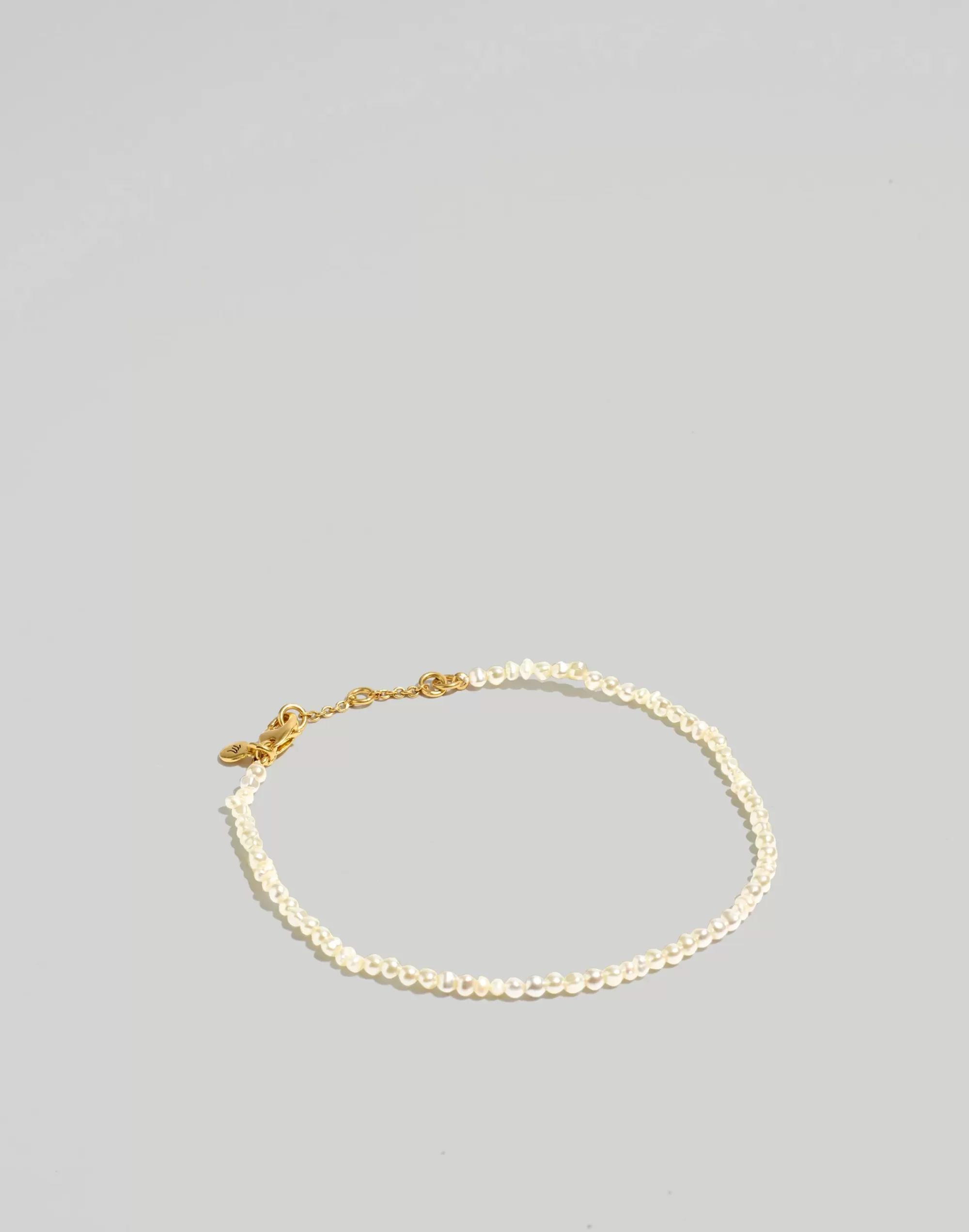 Madewell Bracelets>Micro Anklet Freshwater Pearl