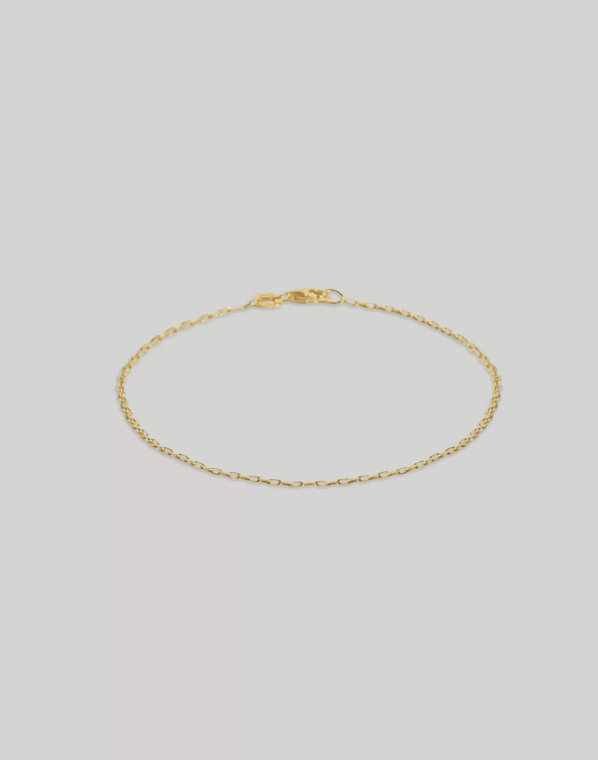 Madewell Fine Jewelry>Micro Rolo Bracelet Gold