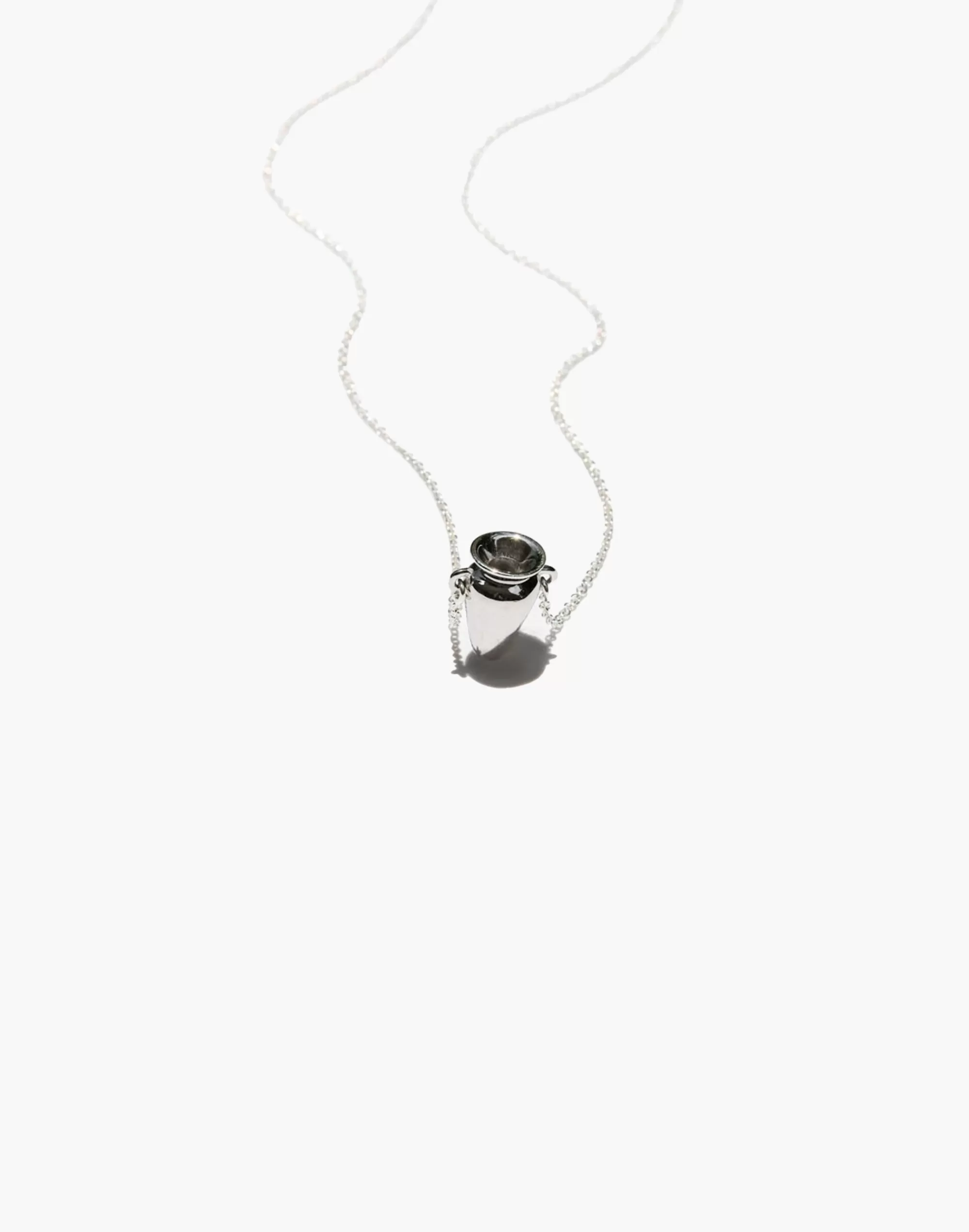 Madewell Necklaces>Muns Casa Vase Necklace Silver