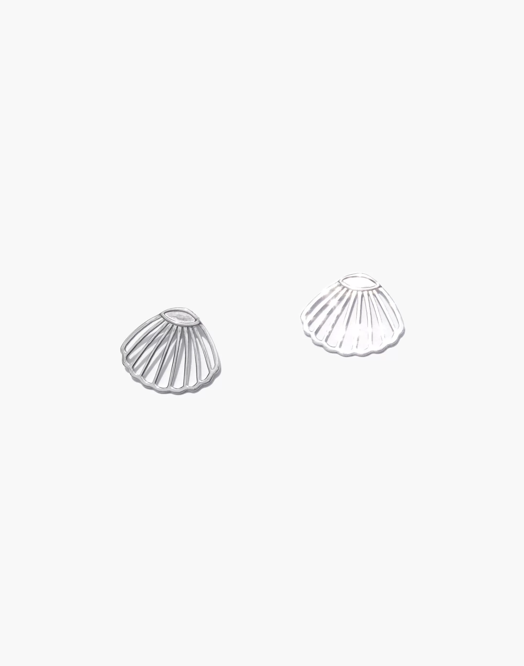 Madewell Earrings>Muns Concha Earrings Silver