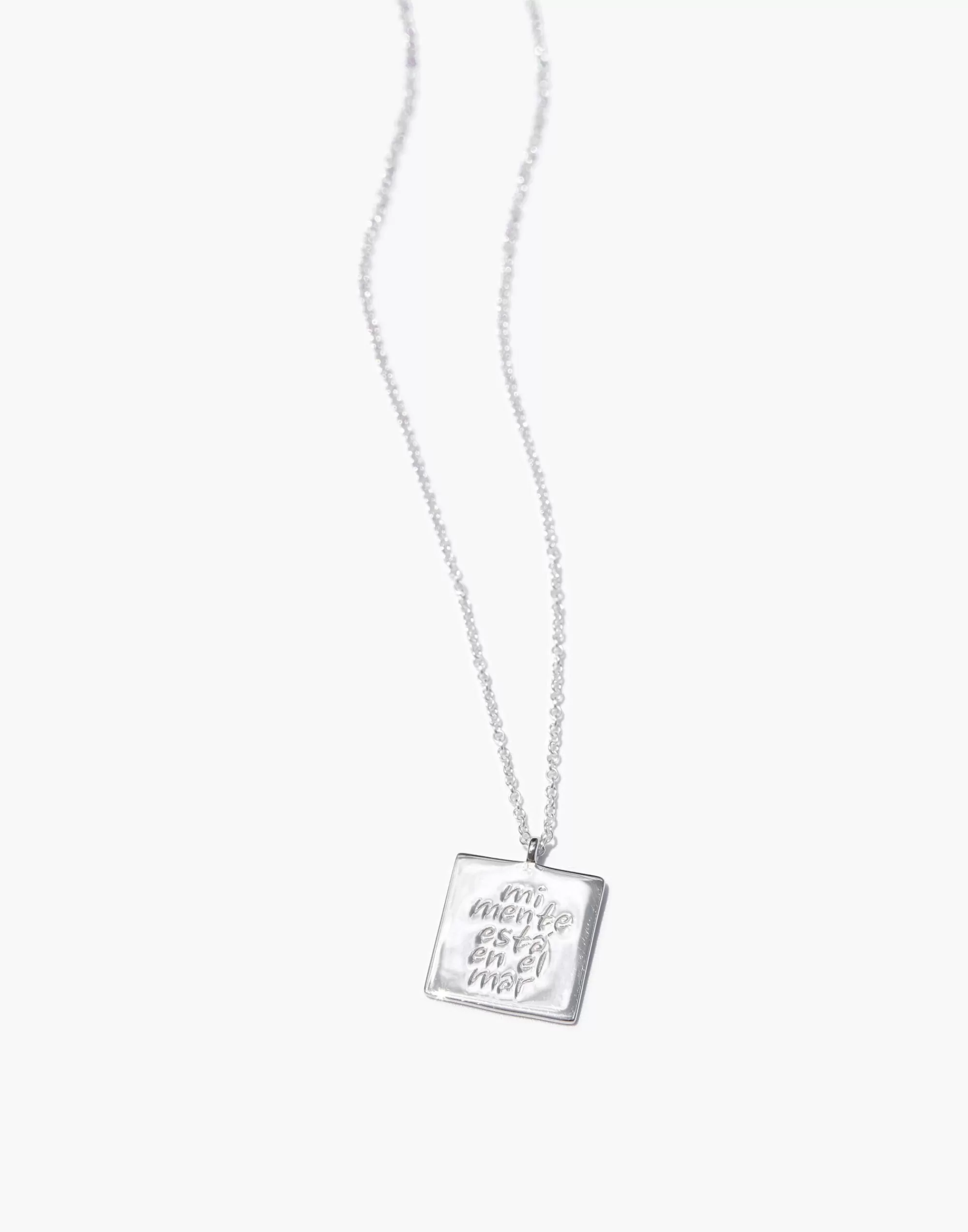 Madewell Necklaces>Muns En El Mar Necklace Silver