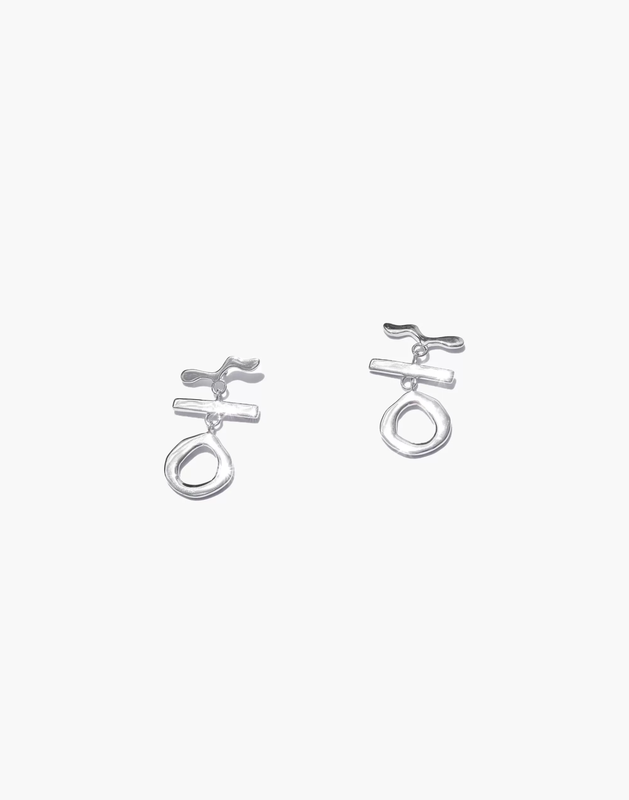 Madewell Earrings>Muns Movimiento Earrings Silver