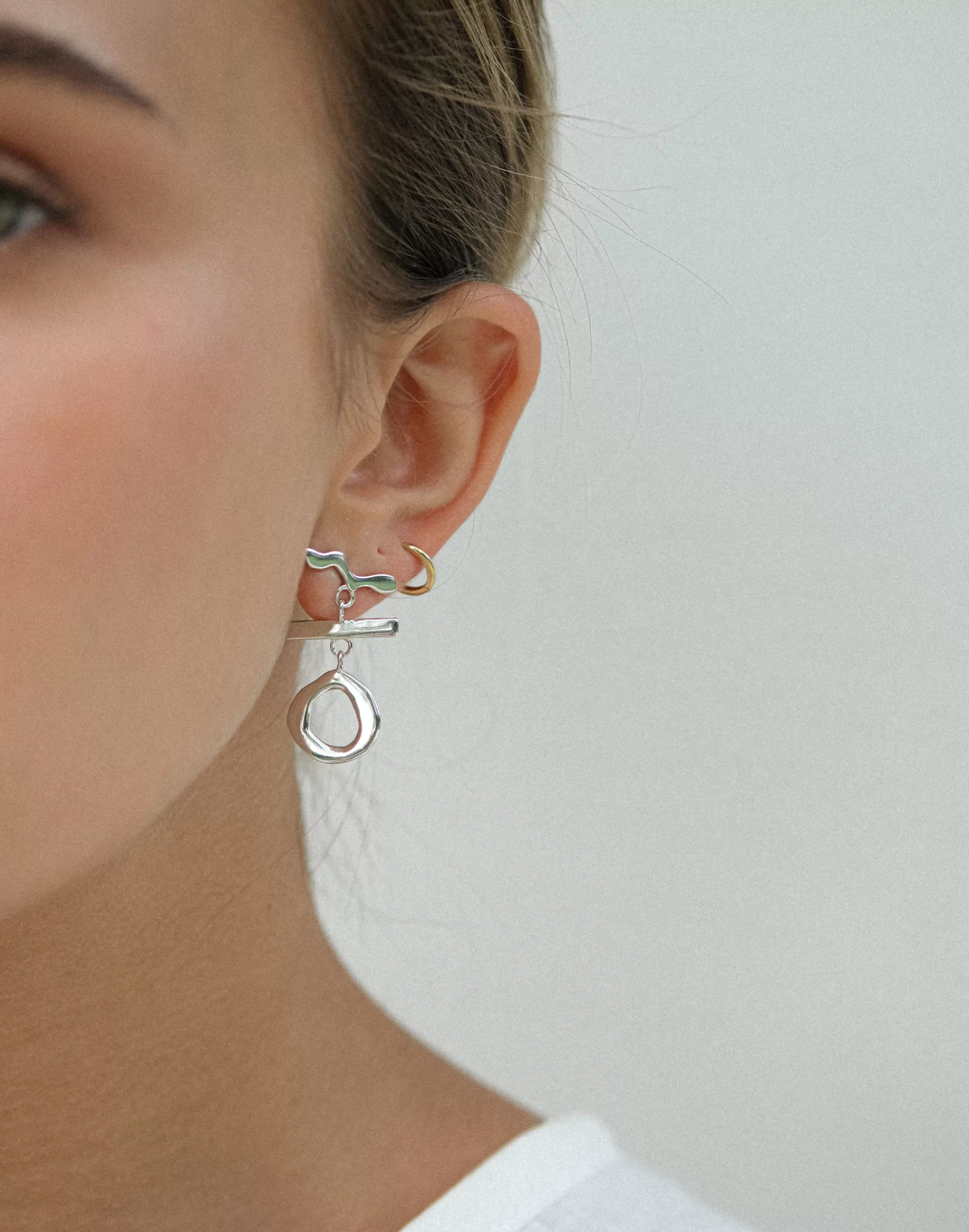 Madewell Earrings>Muns Movimiento Earrings Silver