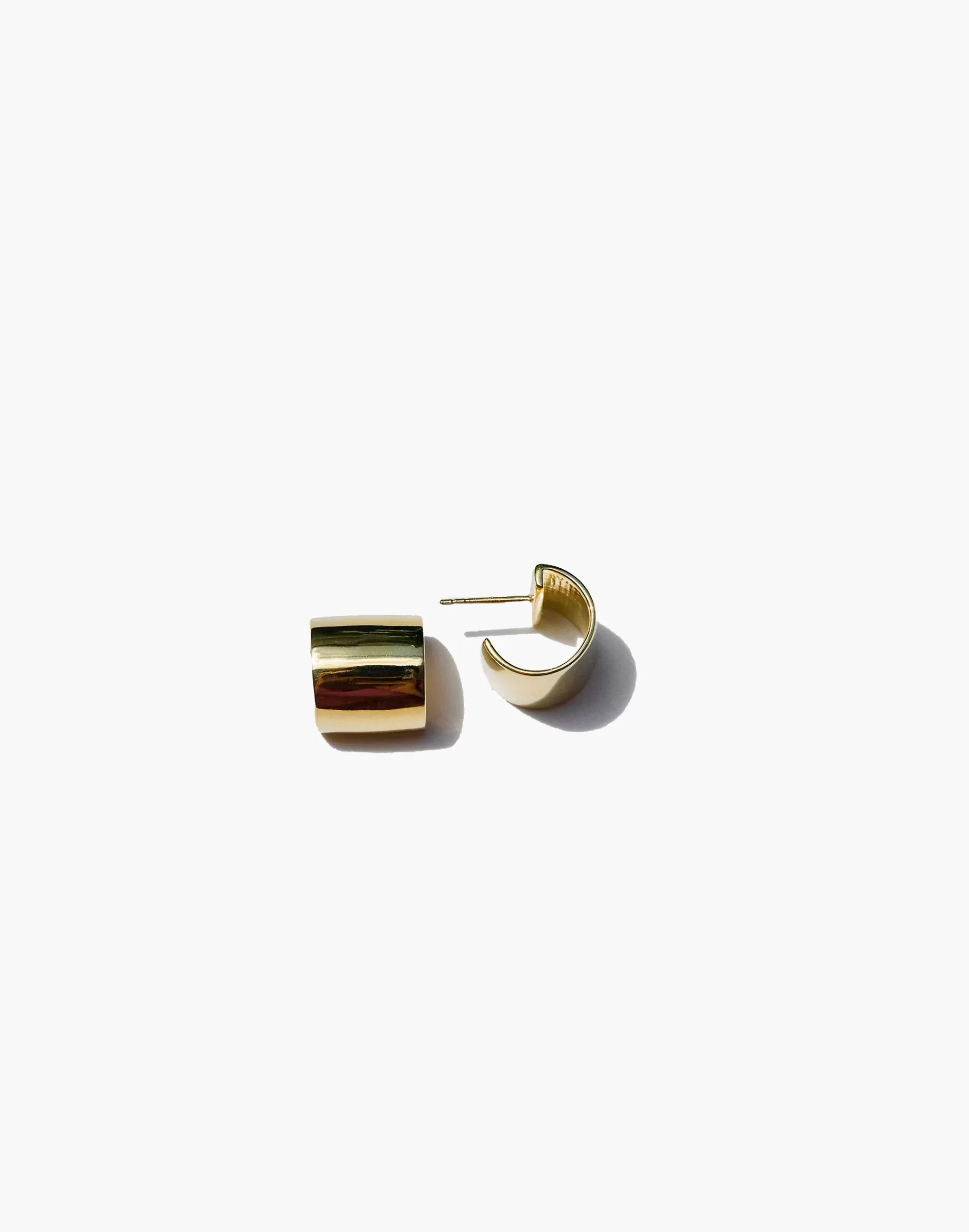 Madewell Earrings>Muns Rotonda Hoops Small Gold