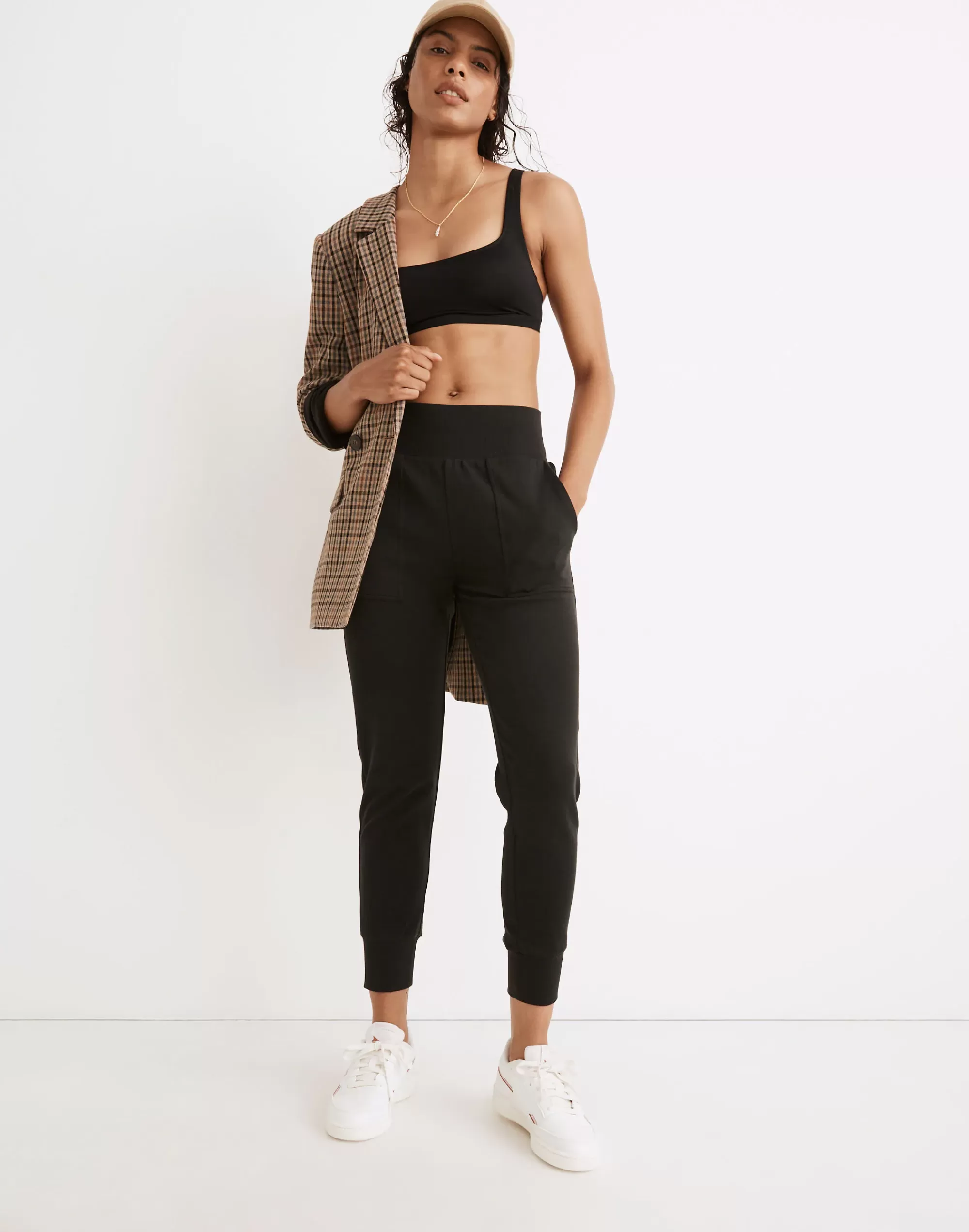 Madewell Sweatshirts & Sweatpants>Mwl Breeze Skinny Joggers True Black