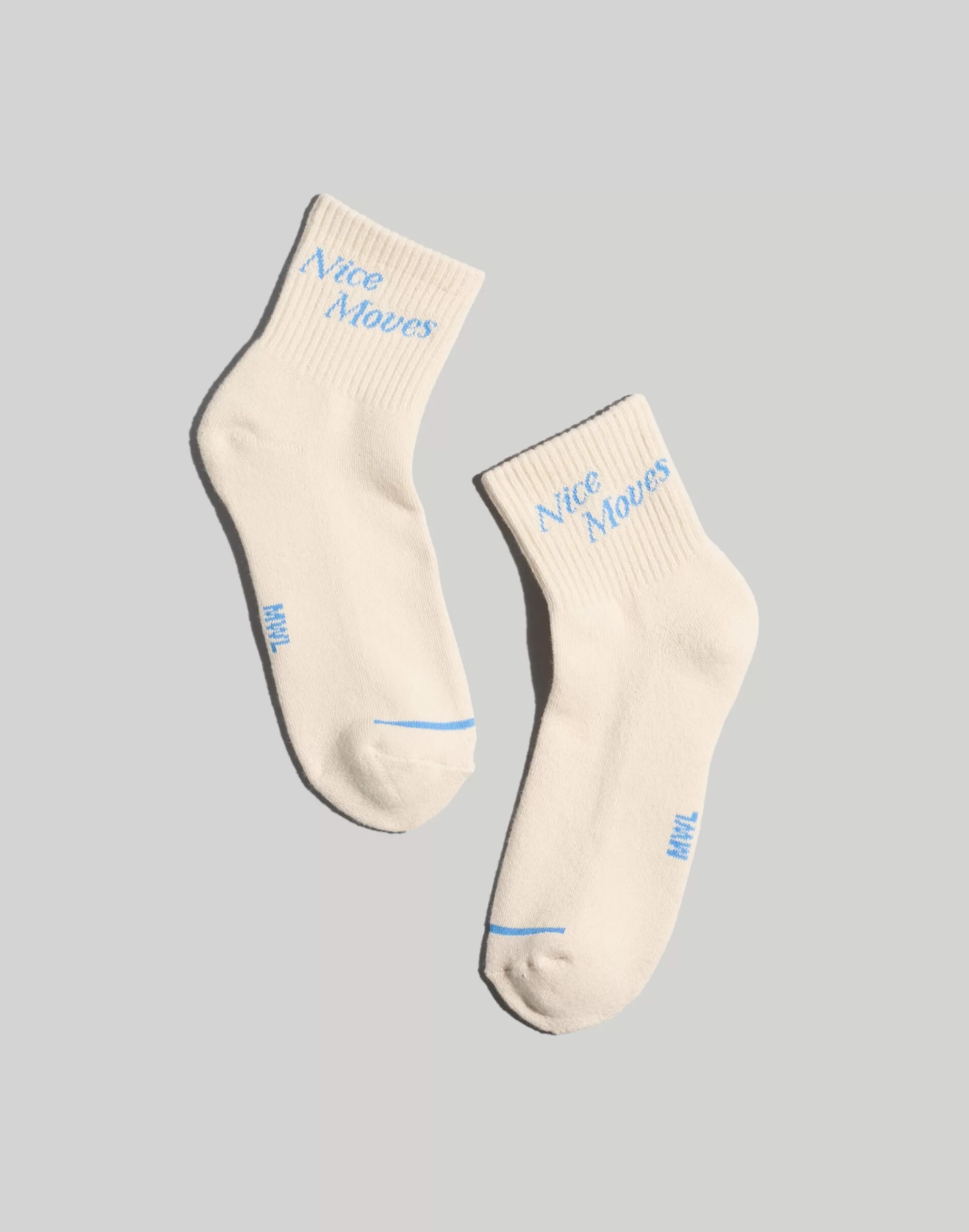 Madewell Socks>Mwl Cloudlift Ankle Socks Oasis Blue