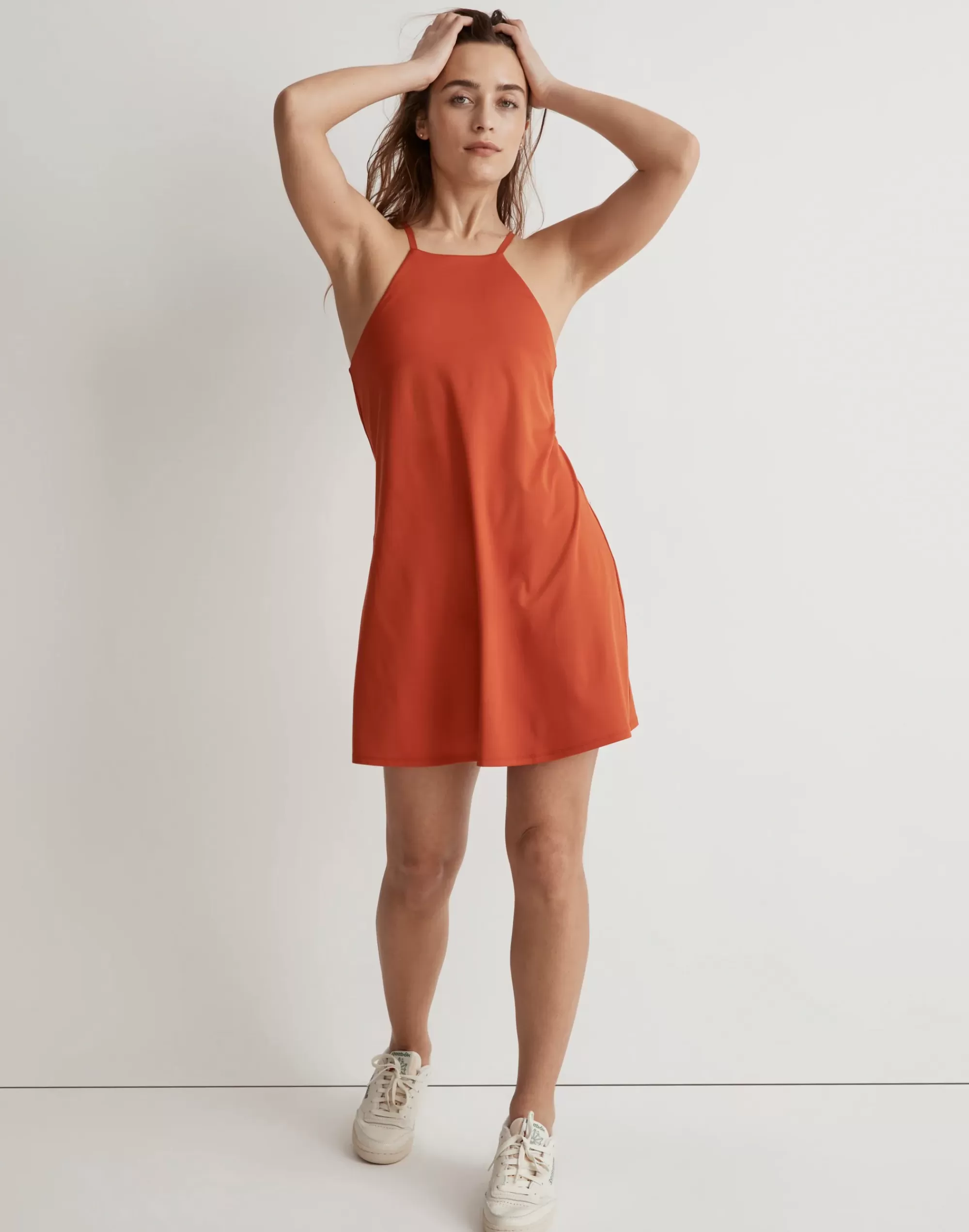 Madewell Activewear>Mwl Flex 2.0 Fitness Dress Roasted Squash